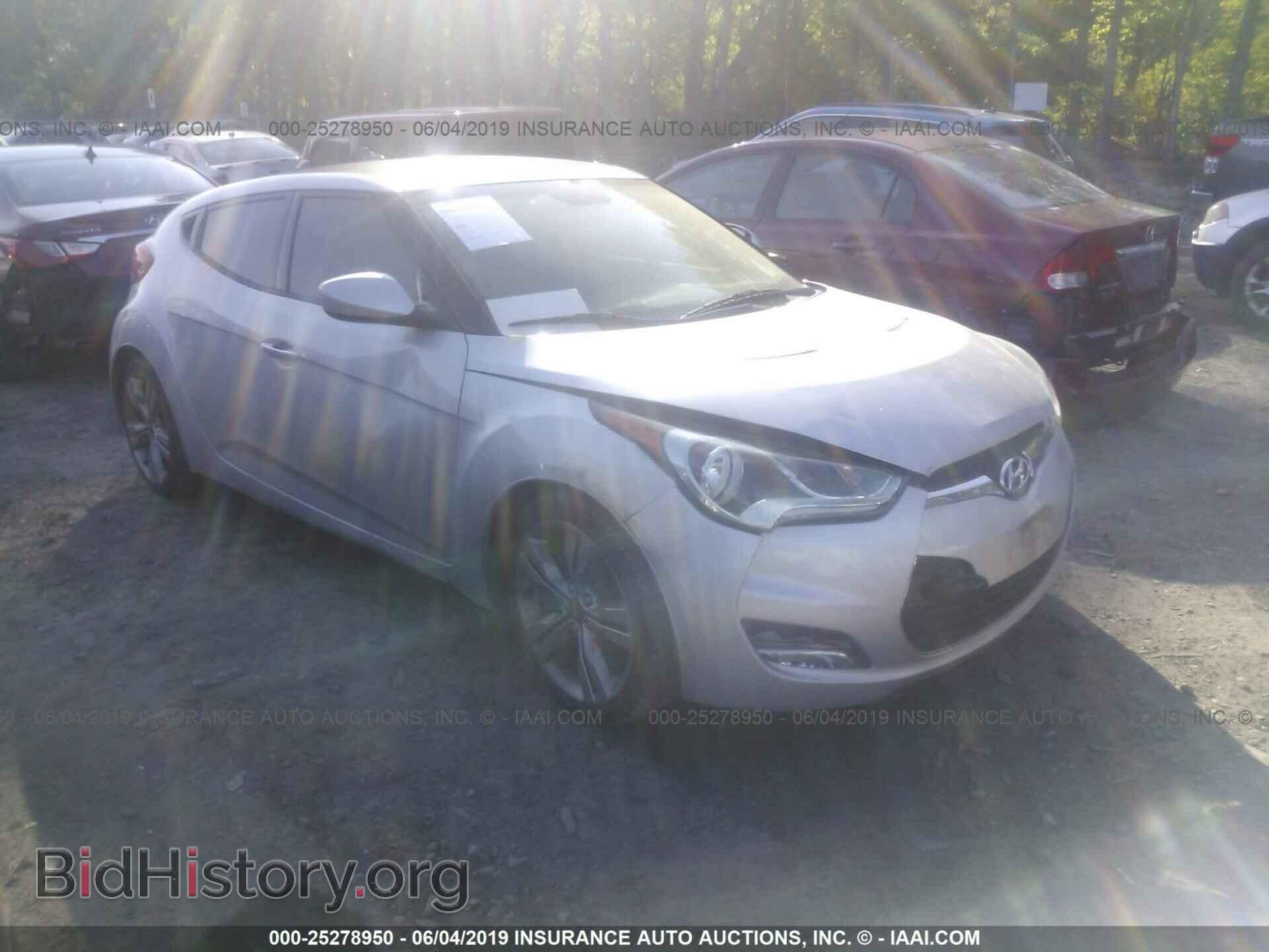 Photo KMHTC6AD0CU058711 - HYUNDAI VELOSTER 2012
