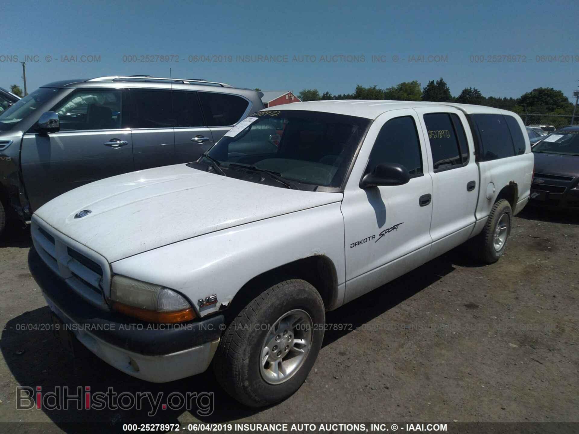 2000 DODGE DAKOTA - VIN: 1B7GL2AX9YS787544 - Photo 2