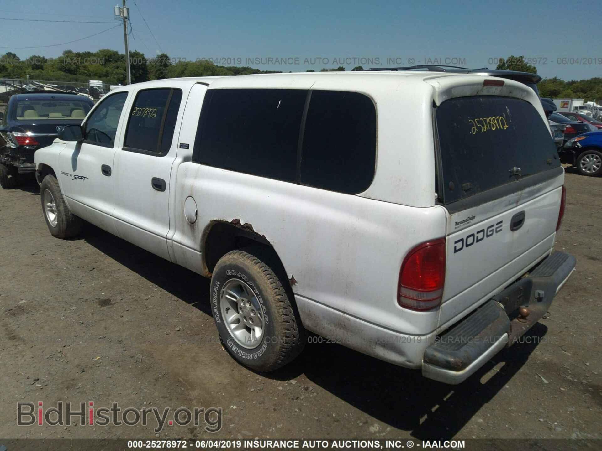 2000 DODGE DAKOTA - VIN: 1B7GL2AX9YS787544 - Photo 3