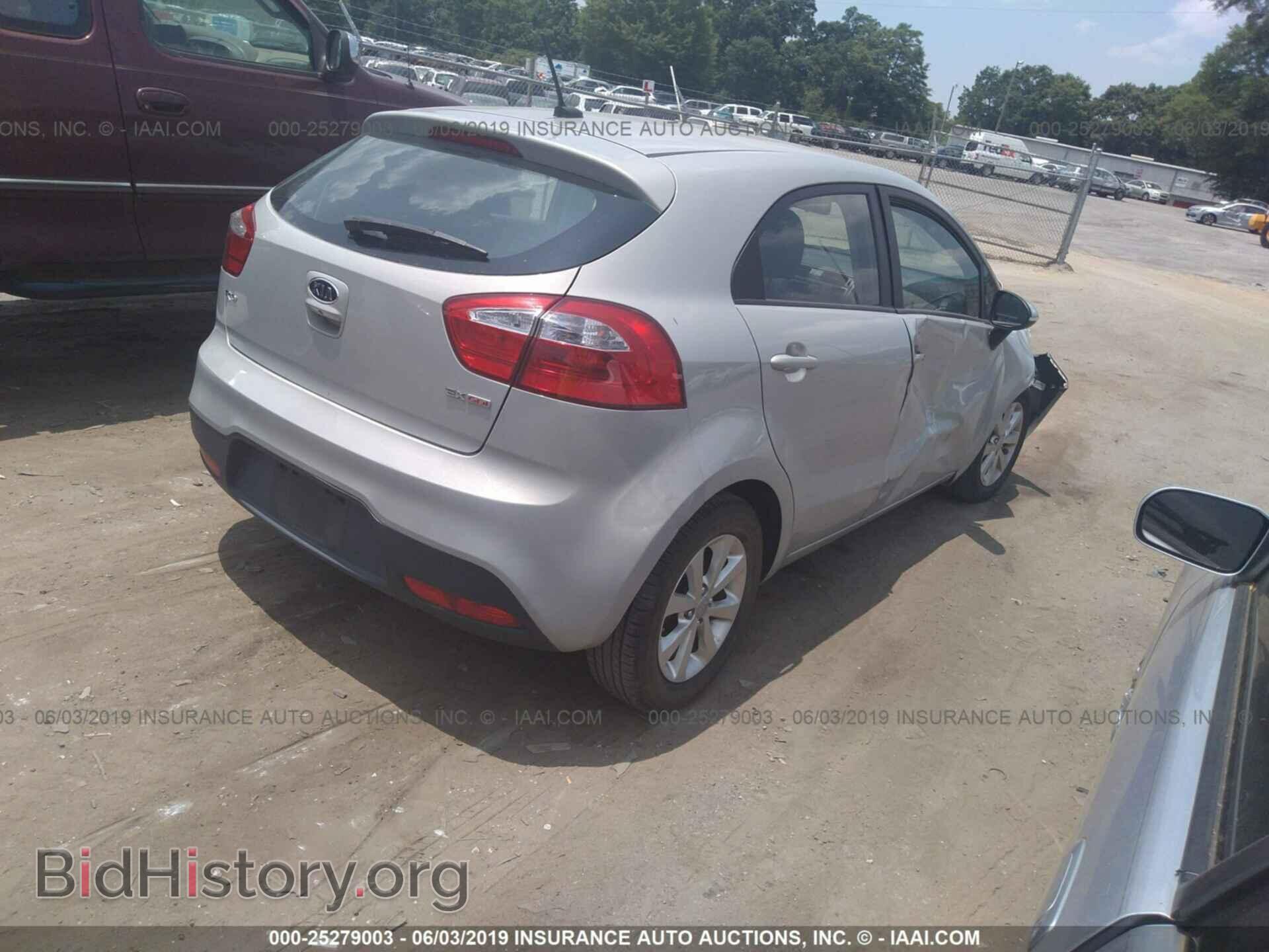 2012 KIA RIO - VIN: KNADN5A38C6082096 - Фото 4