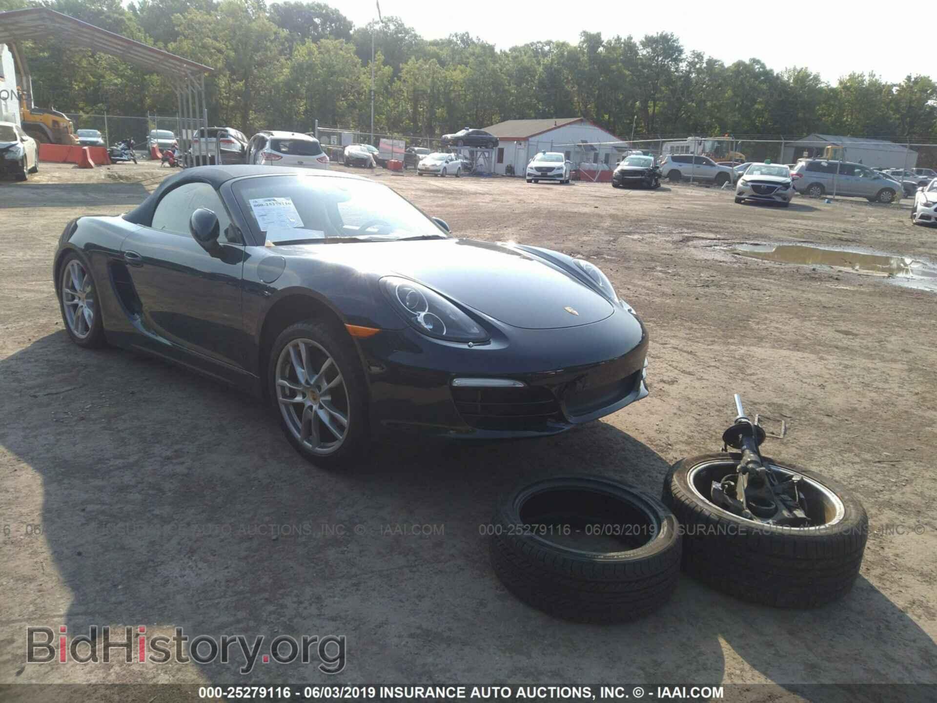 Фотография WP0CA2A84DK112210 - PORSCHE BOXSTER 2013