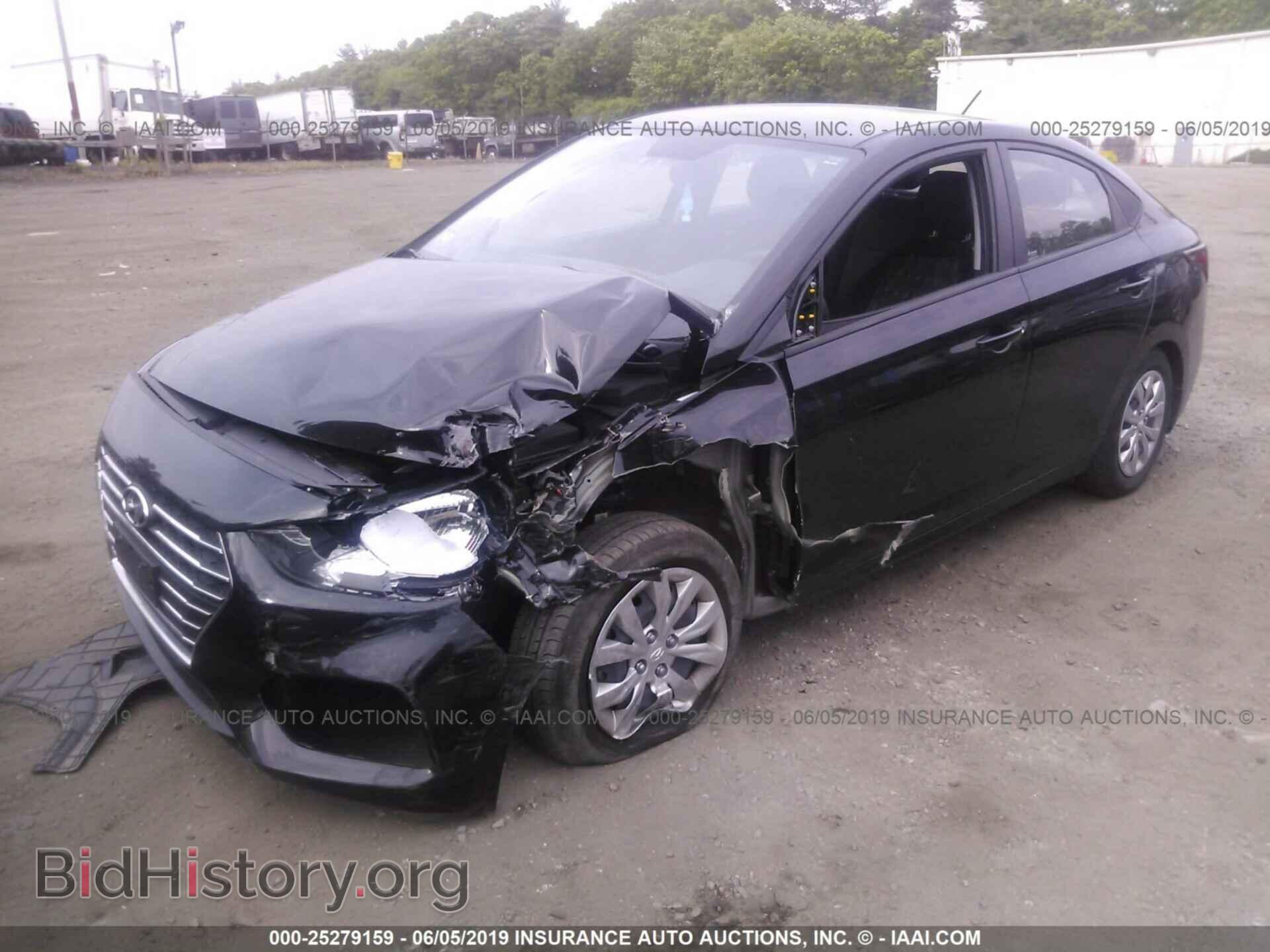 2019 HYUNDAI ACCENT - VIN: 3KPC24A39KE044211 - Фото 2