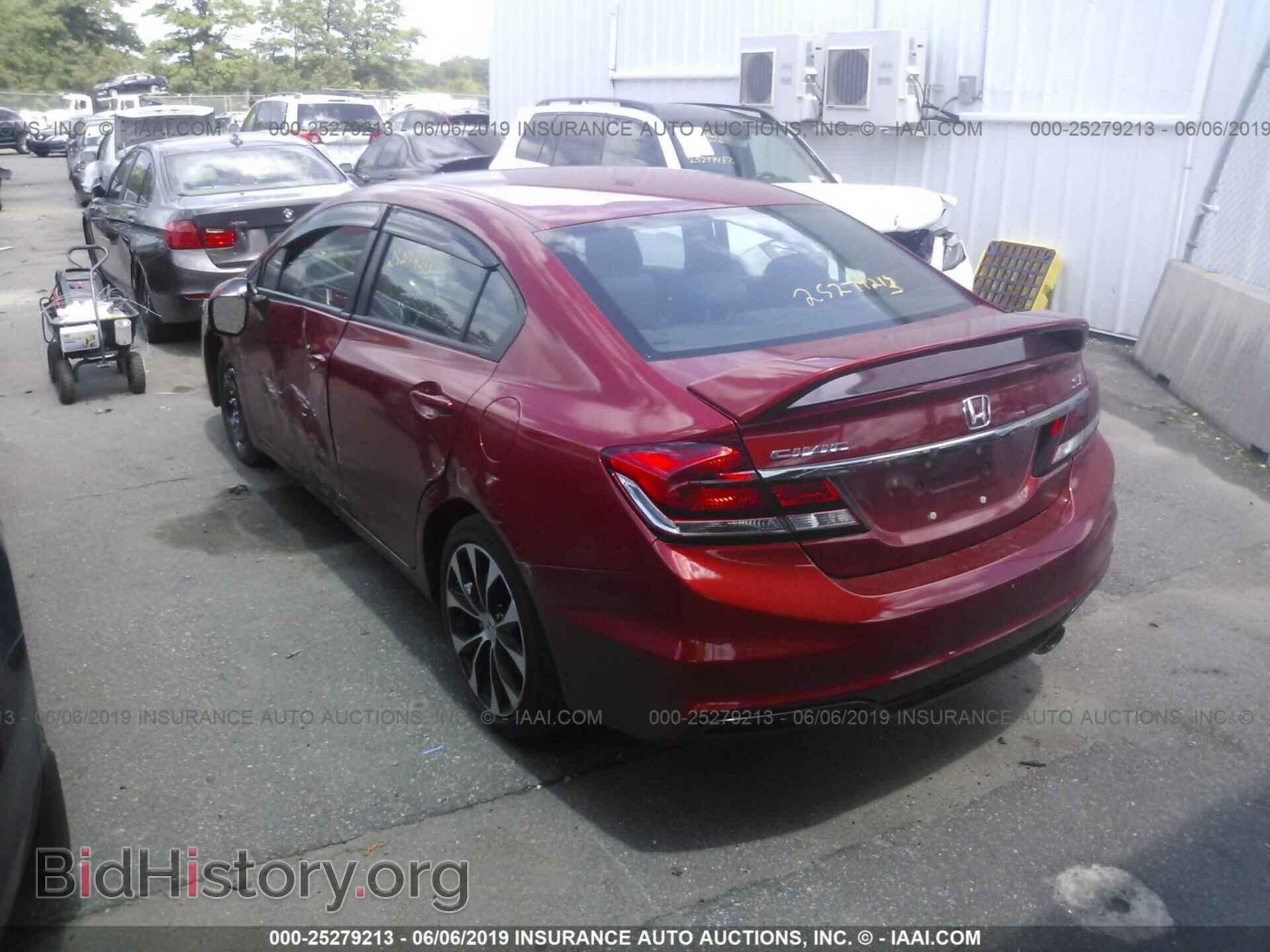 2013 HONDA CIVIC - VIN: 2HGFB6E58DH701027 - Фото 3