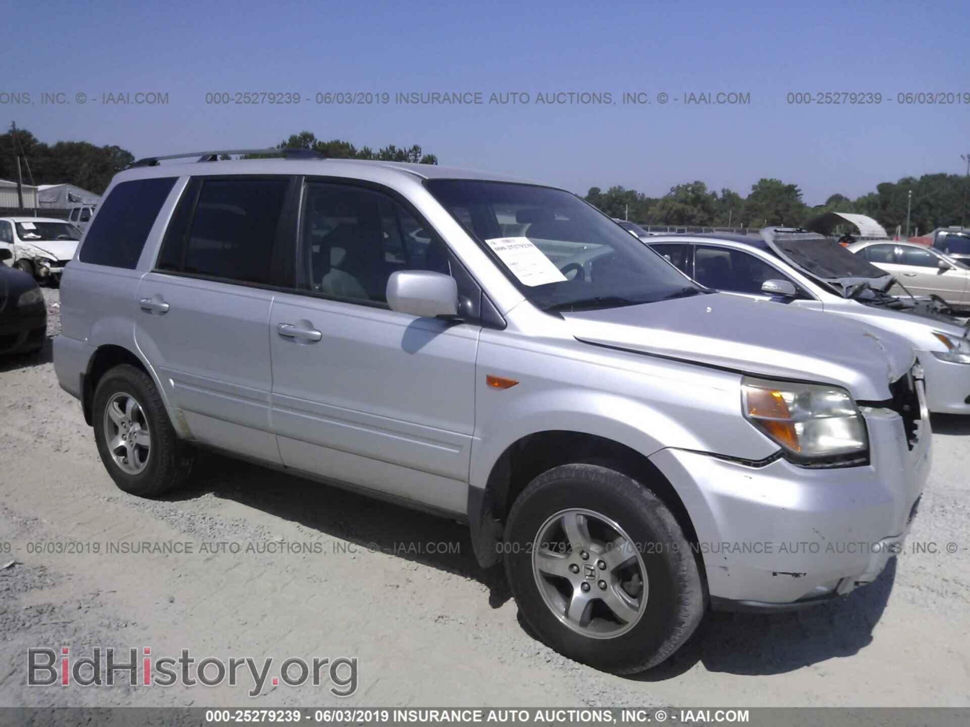 Фотография 5FNYF28476B035777 - HONDA PILOT 2006