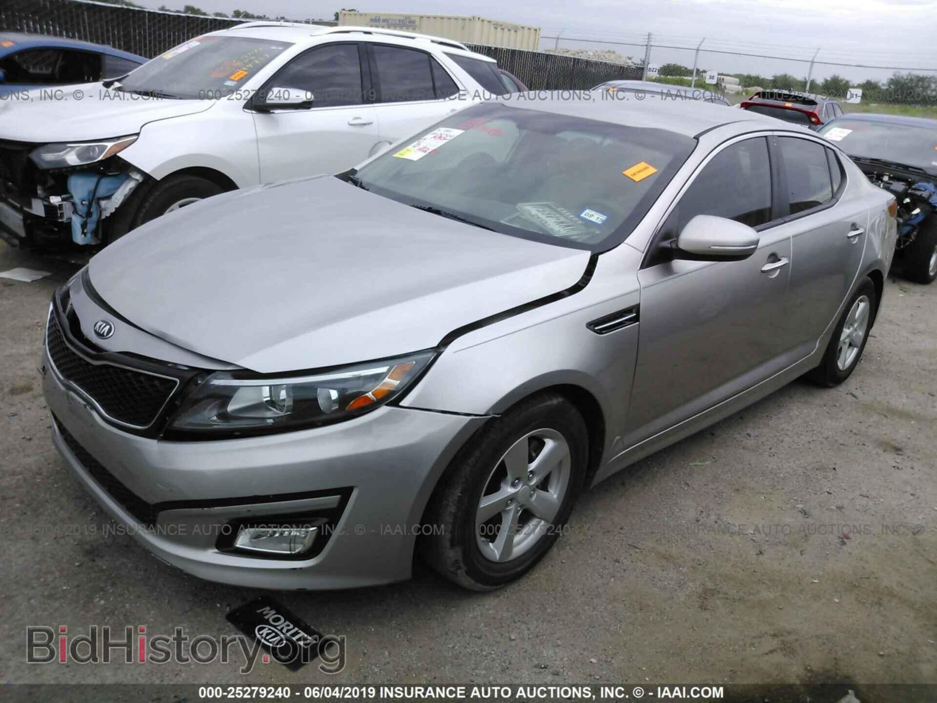 2015 KIA OPTIMA - VIN: KNAGM4A71F5536003 - Photo 2