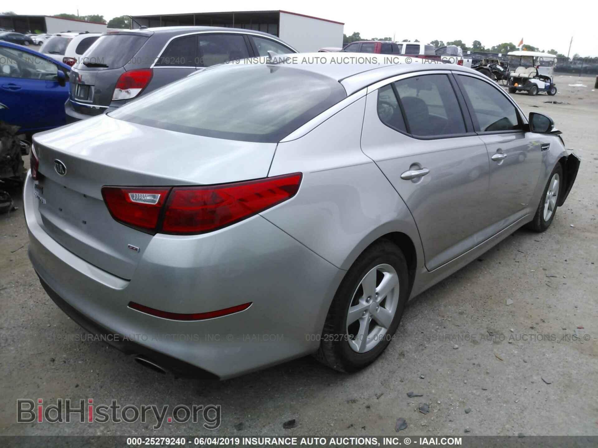 2015 KIA OPTIMA - VIN: KNAGM4A71F5536003 - Photo 4