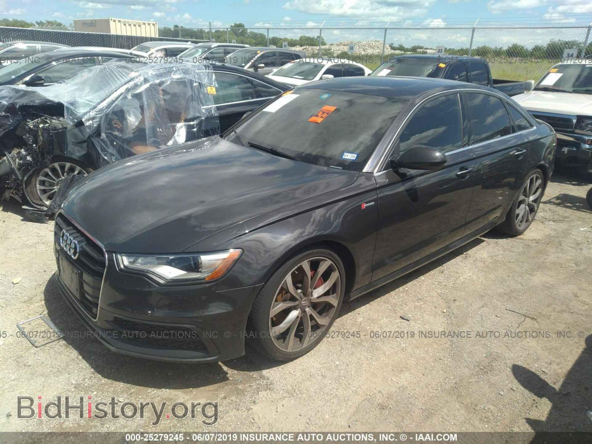 2012 AUDI A6 - VIN: WAUHGAFC9CN142194 - Фото 2