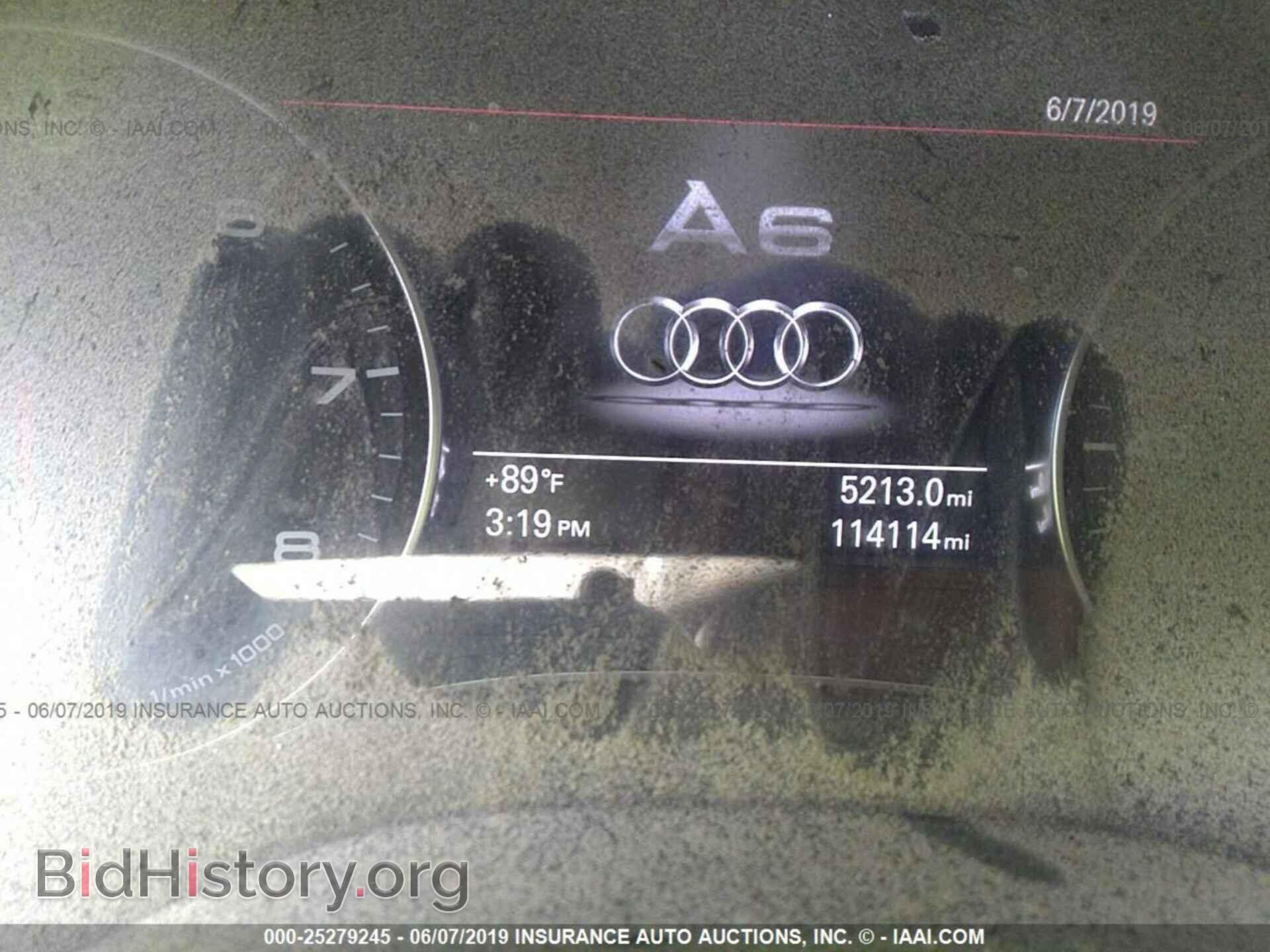 2012 AUDI A6 - VIN: WAUHGAFC9CN142194 - Фото 7