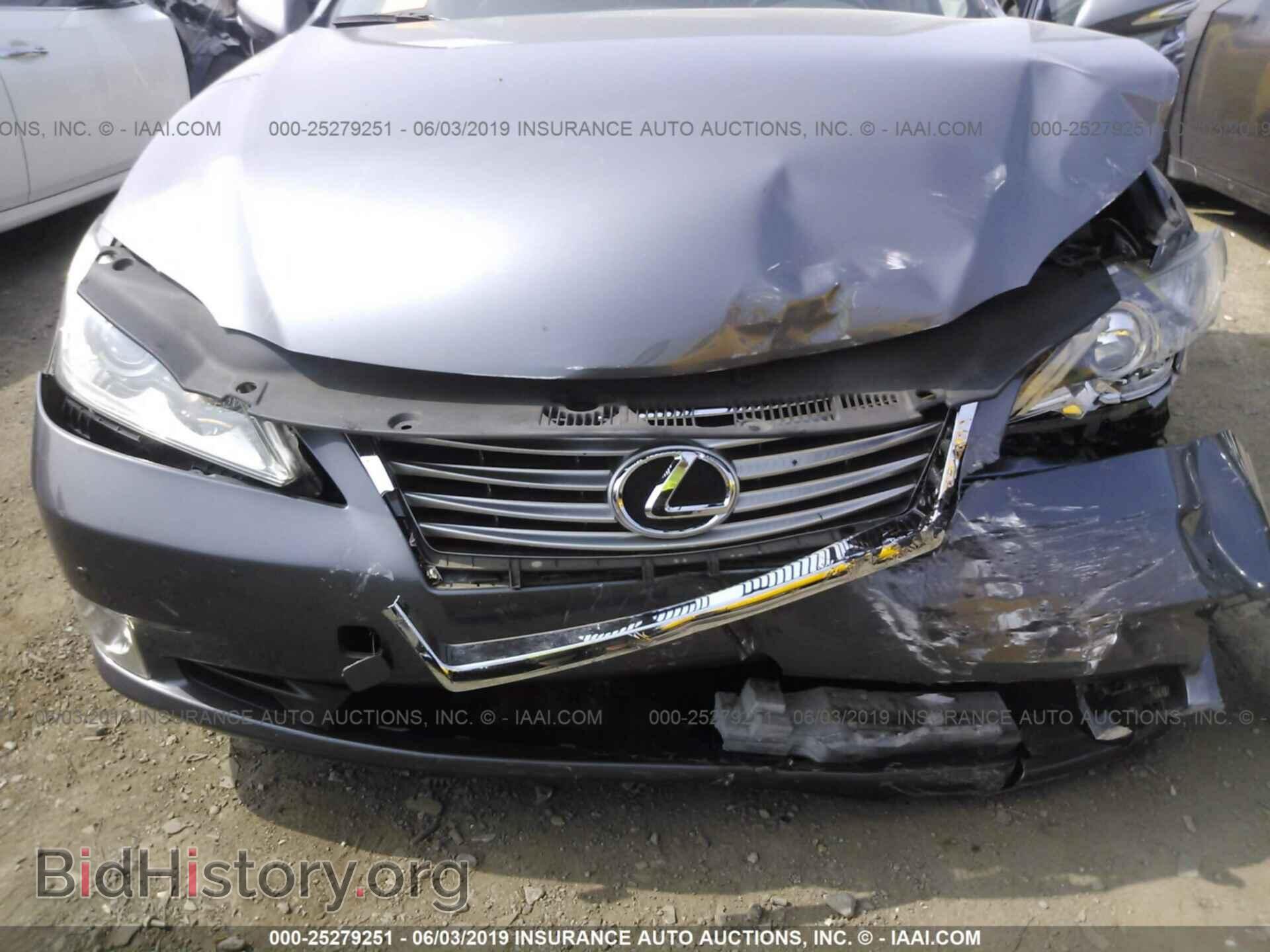 2012 LEXUS ES - VIN: JTHBK1EG3C2502832 - Фото 6