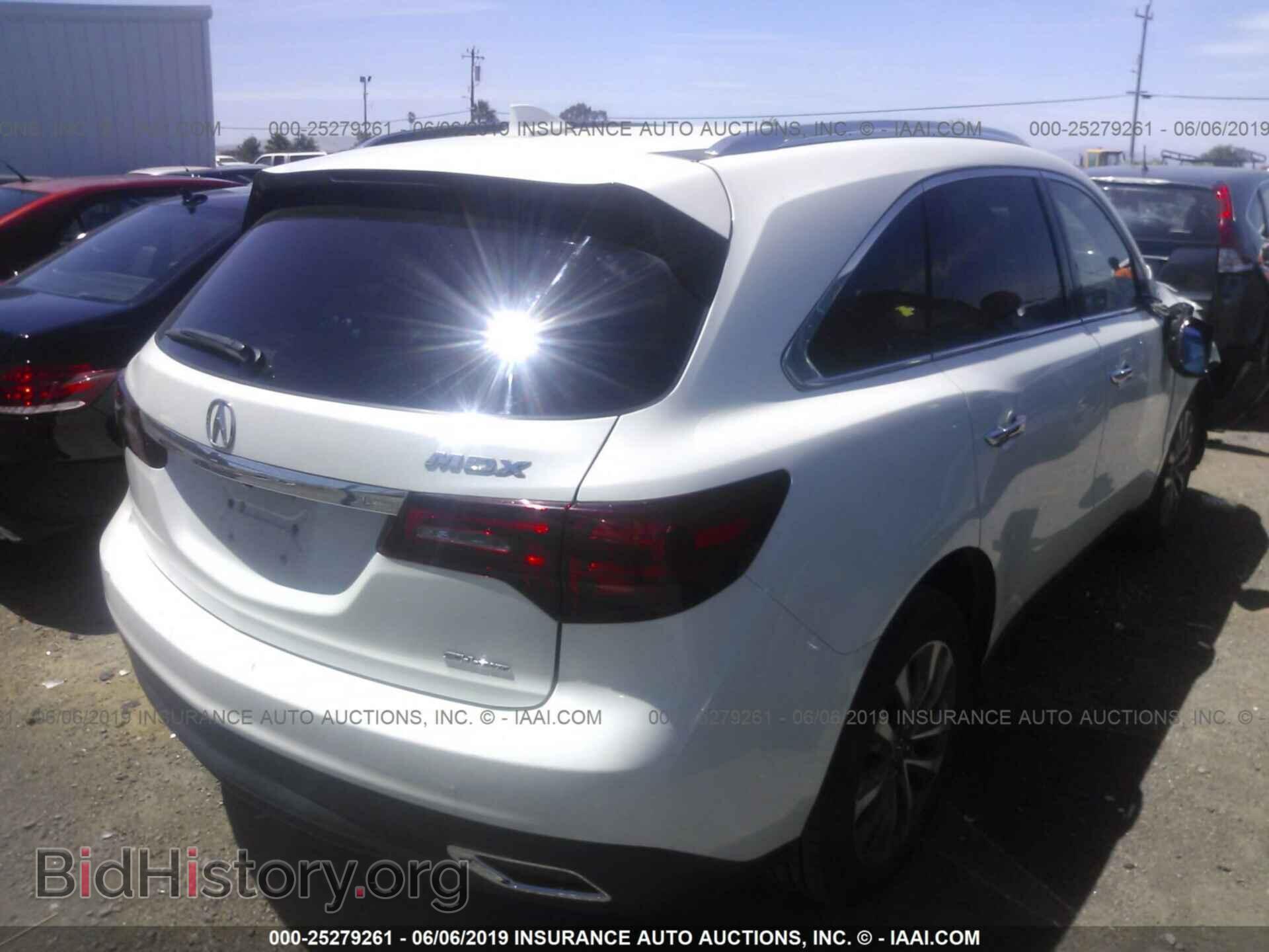 2015 ACURA MDX - VIN: 5FRYD4H41FB011118 - Фото 4
