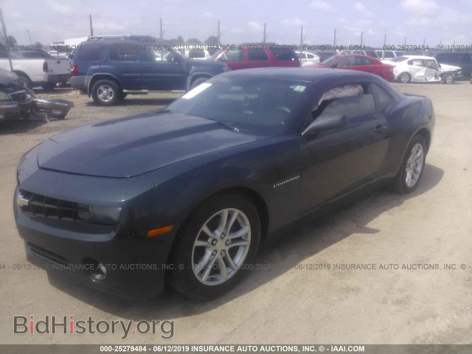 2013 CHEVROLET CAMARO - VIN: 2G1FB1E33D9113183 - Фото 2