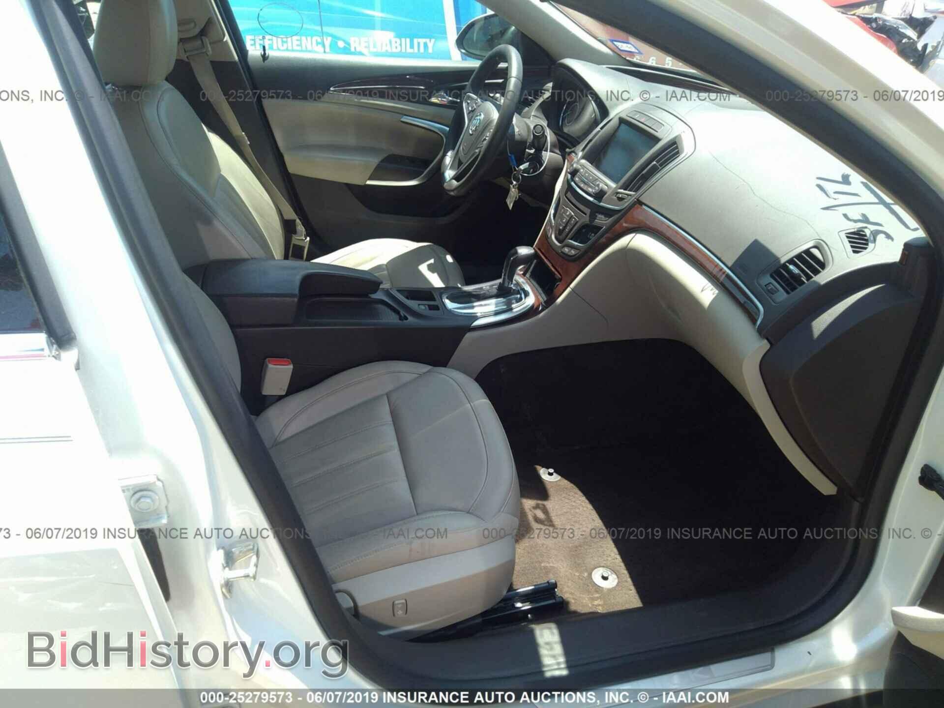 2014 BUICK REGAL - VIN: 2G4GK5EX7E9209076 - Фото 5