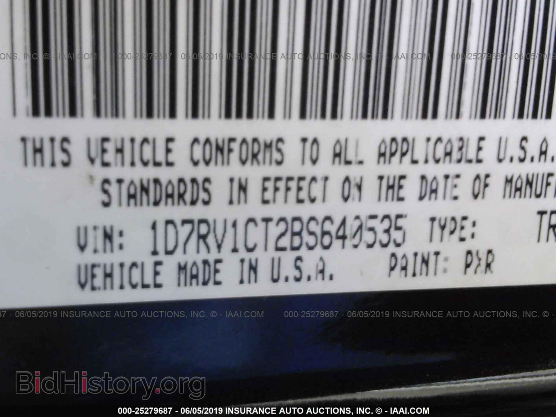2011 DODGE RAM 1500 - VIN: 1D7RV1CT2BS640535 - Photo 9