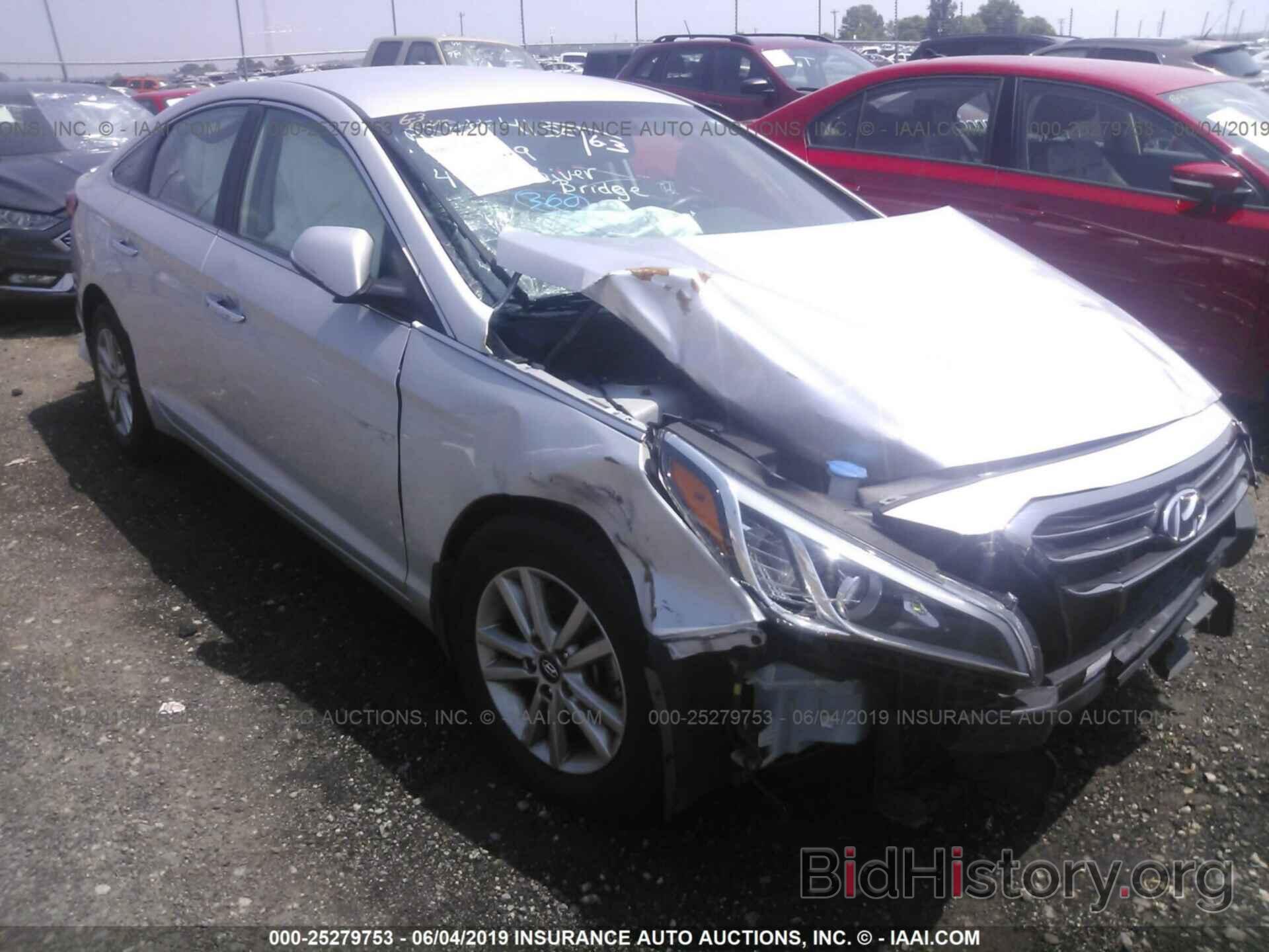 Фотография 5NPE24AA9FH178922 - HYUNDAI SONATA 2015