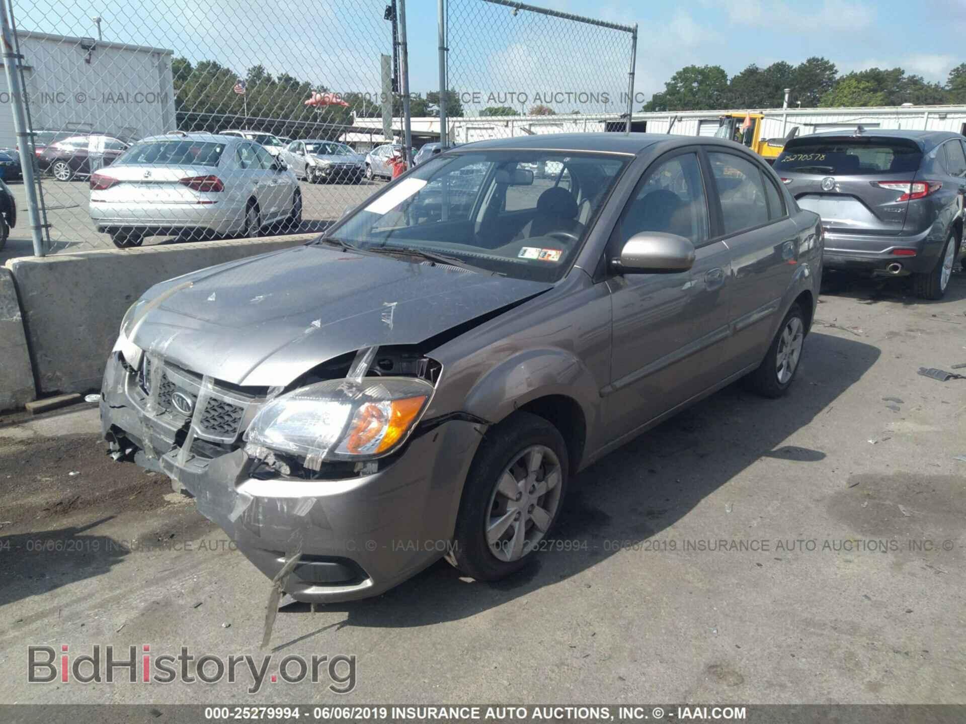 2011 KIA RIO - VIN: KNADH4A3XB6940832 - Фото 2