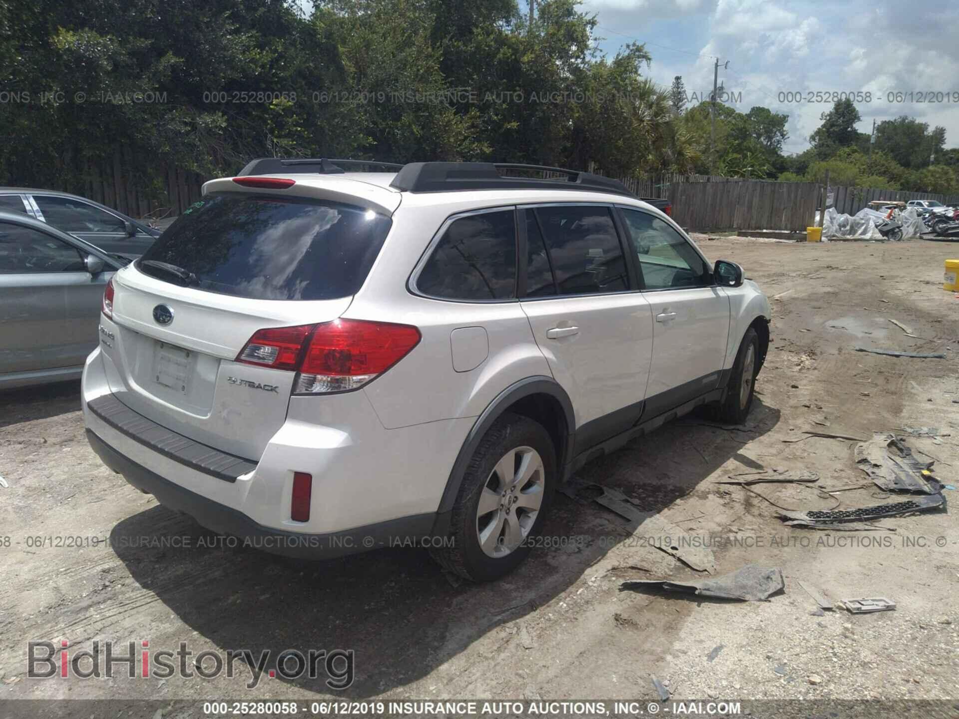 2012 SUBARU OUTBACK - VIN: 4S4BRCKC8C3295998 - Фото 4