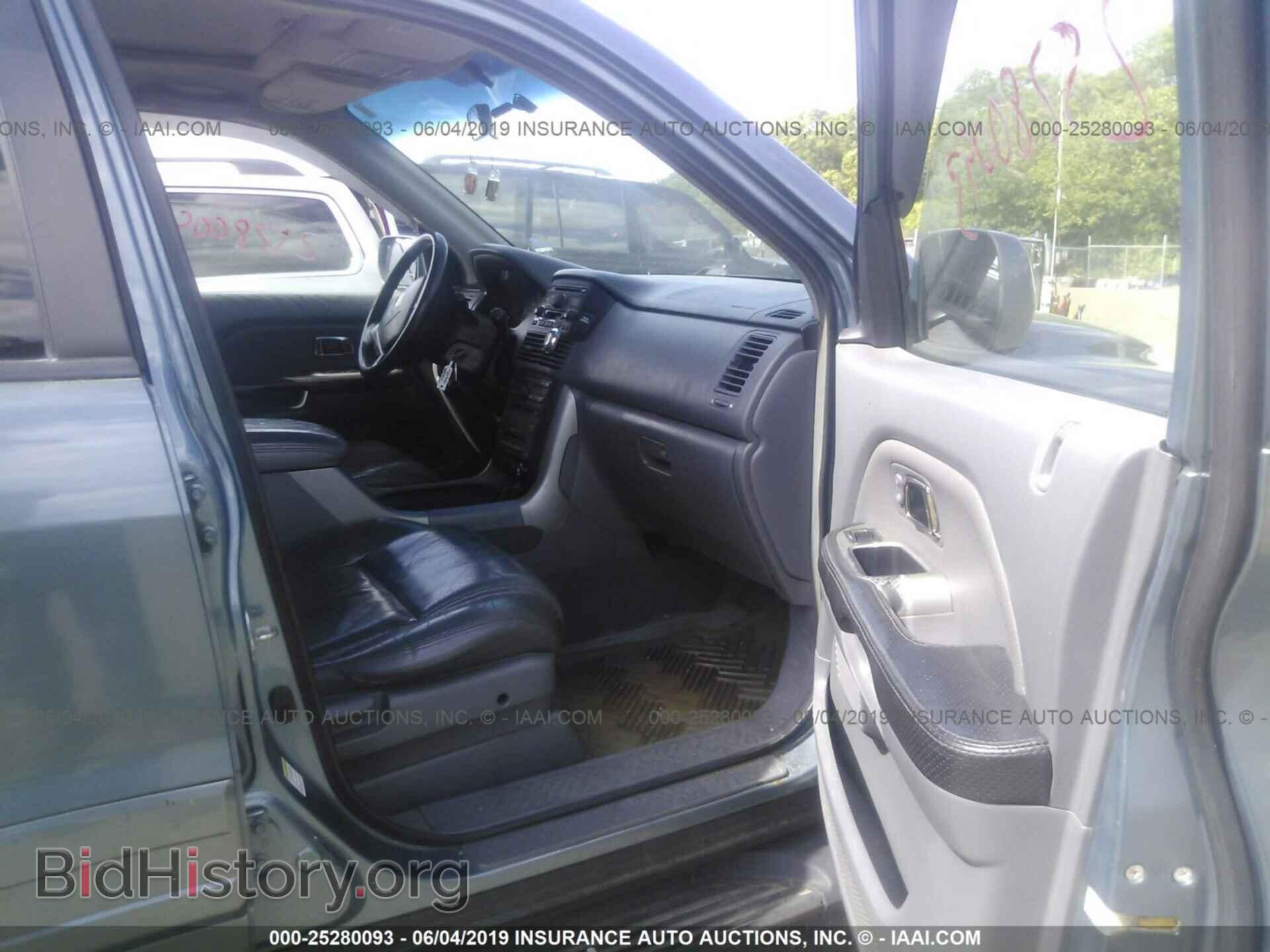 2005 HONDA PILOT - VIN: 2HKYF18625H508335 - Фото 5