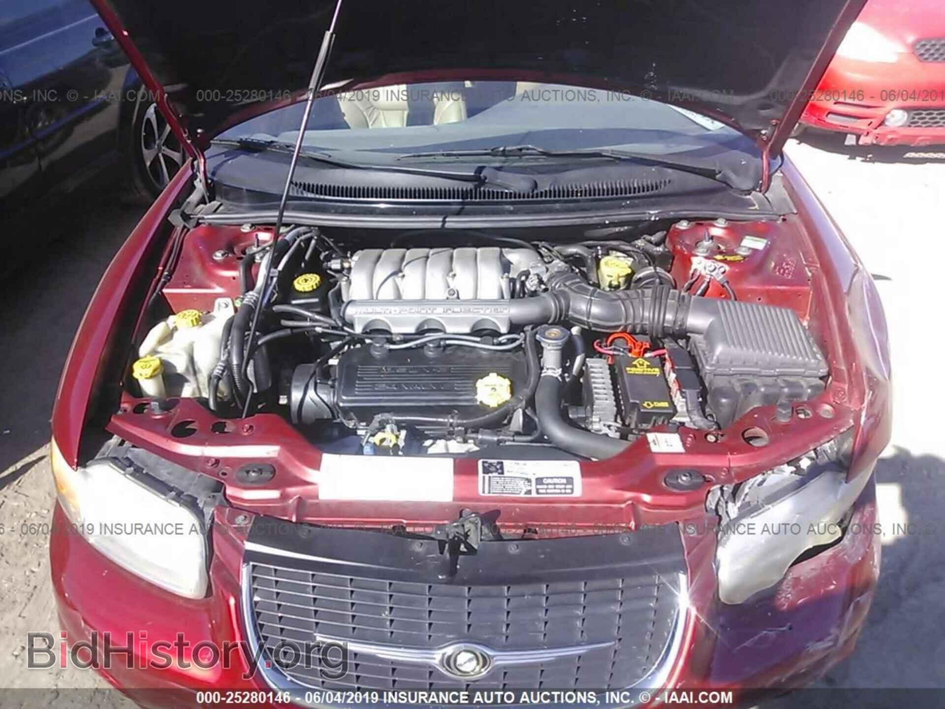 2000 CHRYSLER SEBRING - VIN: 3C3EL55H8YT265227 - Фото 10