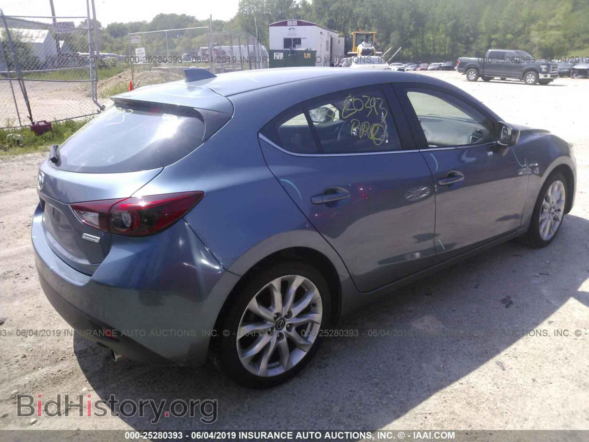 2014 MAZDA 3 - VIN: JM1BM1M35E1209128 - Фото 4