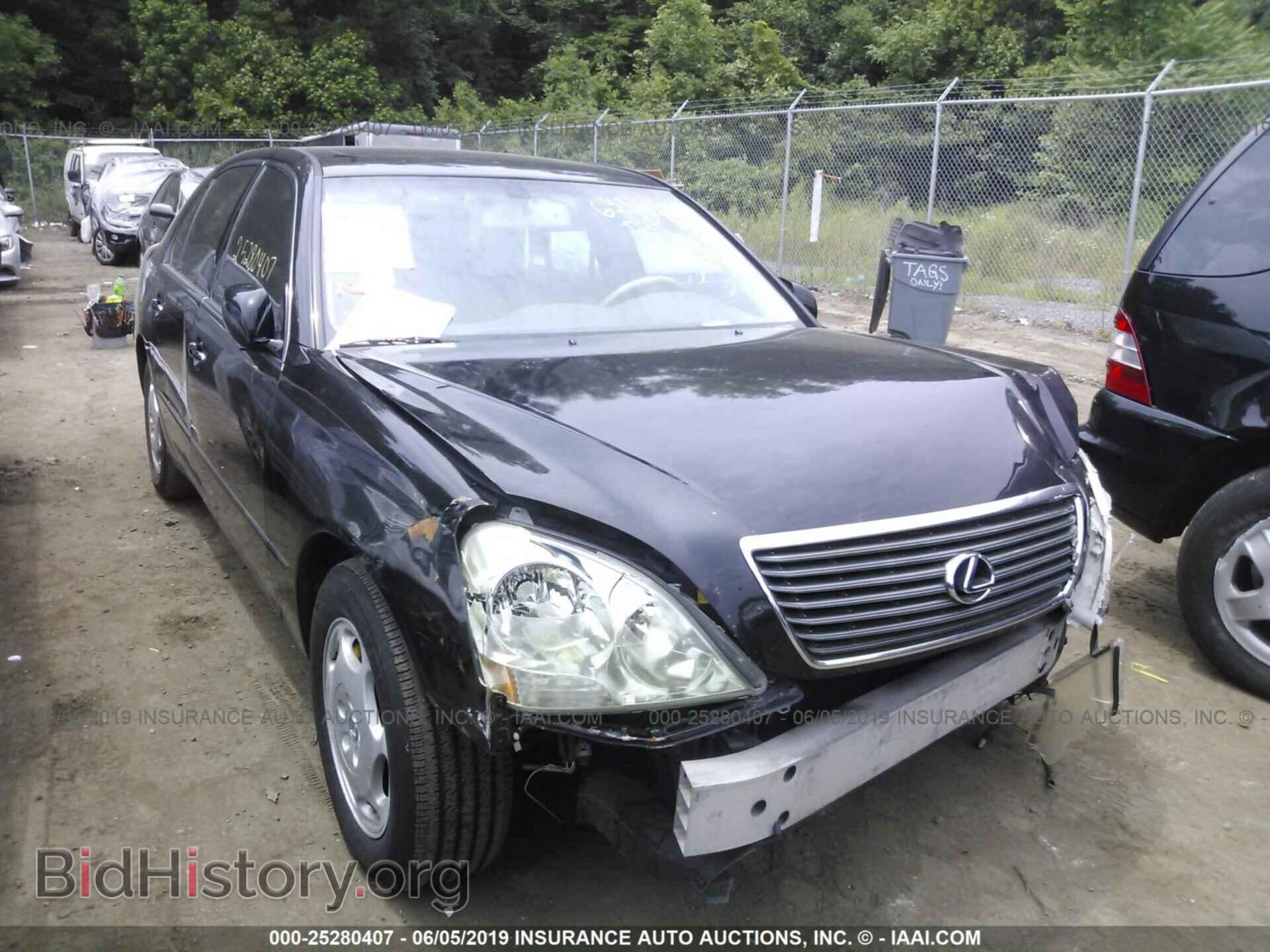 Photo JTHBN30F810033277 - LEXUS LS 2001