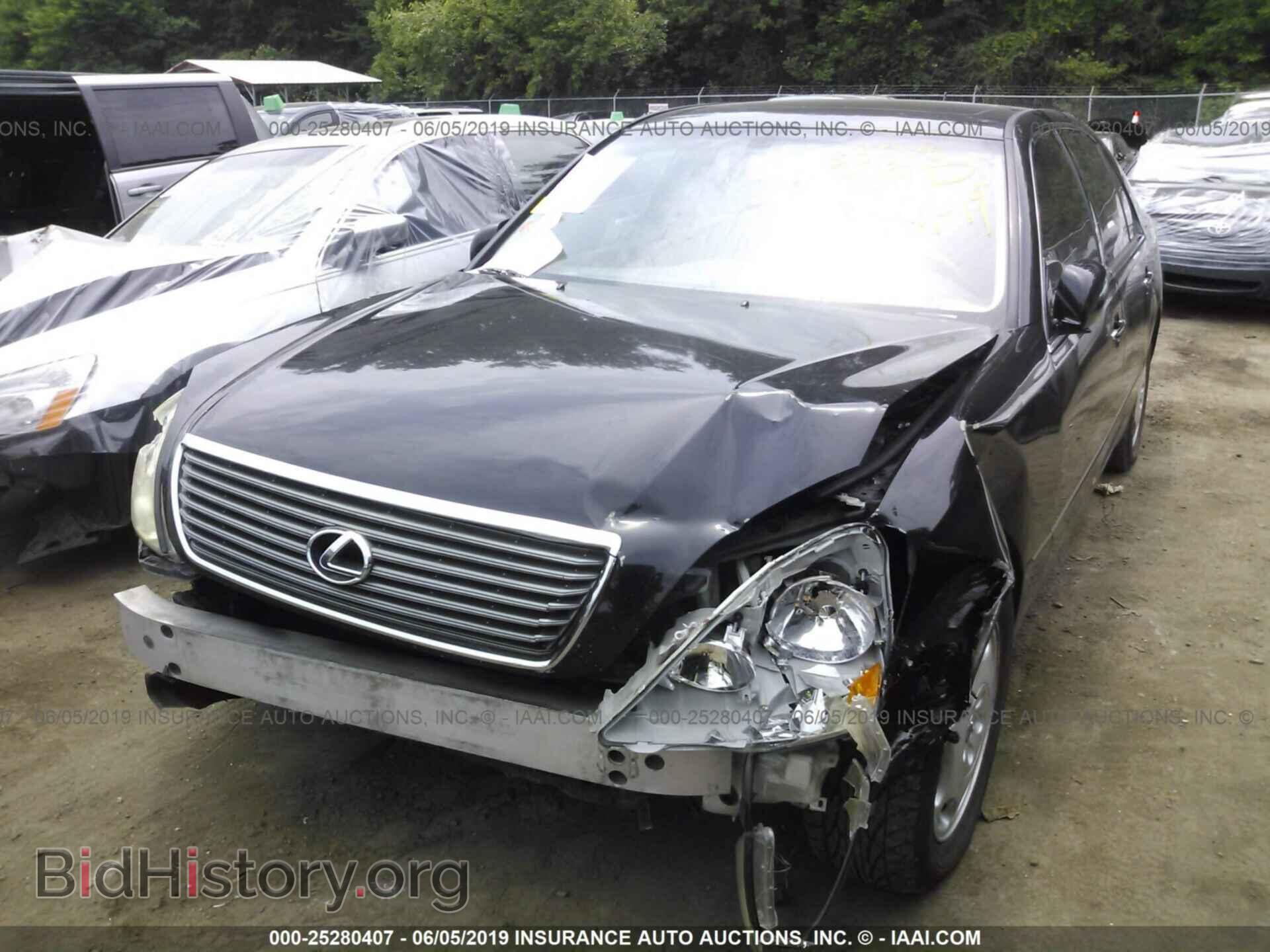 2001 LEXUS LS - VIN: JTHBN30F810033277 - Фото 2