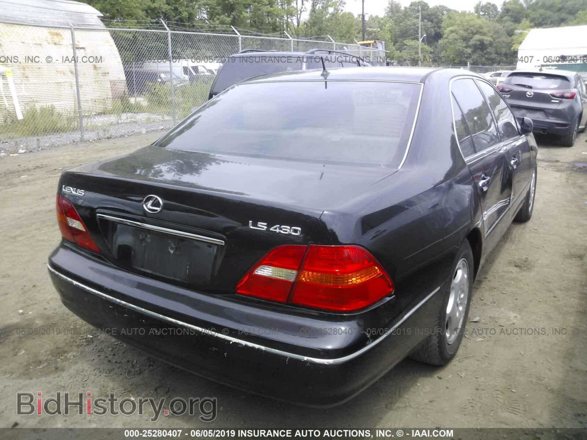 2001 LEXUS LS - VIN: JTHBN30F810033277 - Фото 4