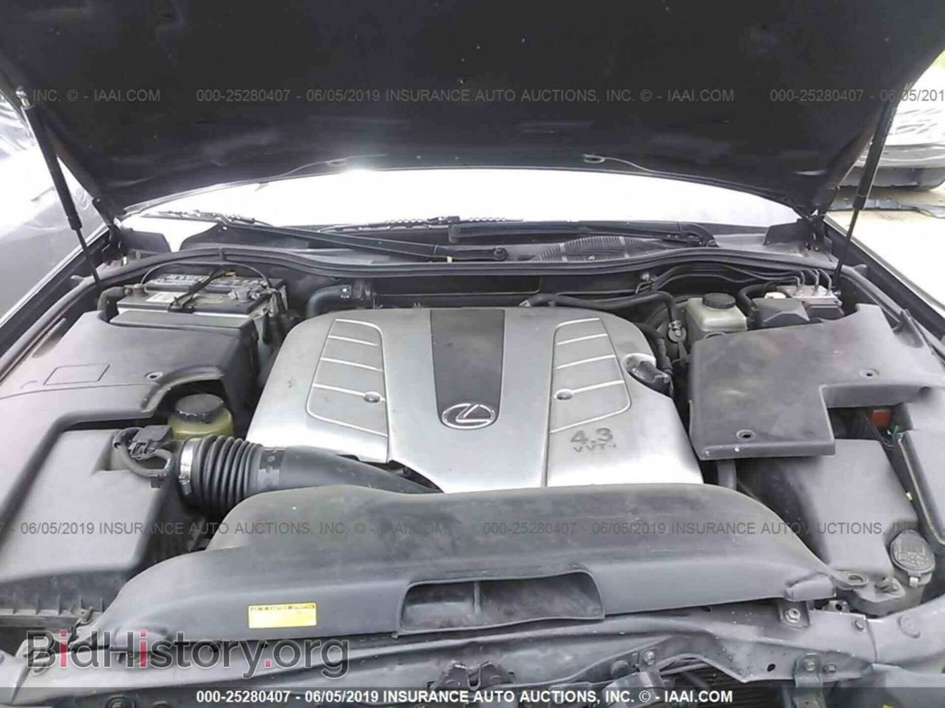 2001 LEXUS LS - VIN: JTHBN30F810033277 - Фото 10