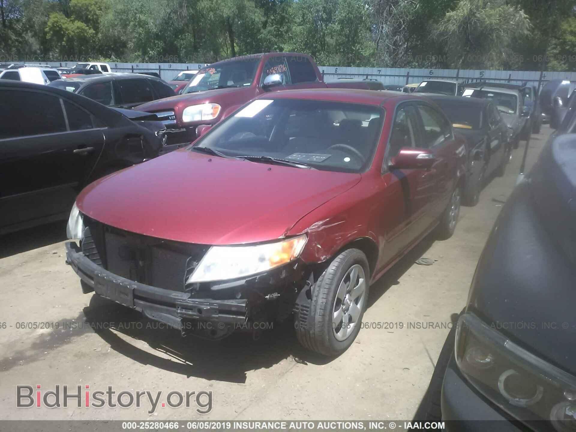 2009 KIA OPTIMA - VIN: KNAGE228495345866 - Фото 2