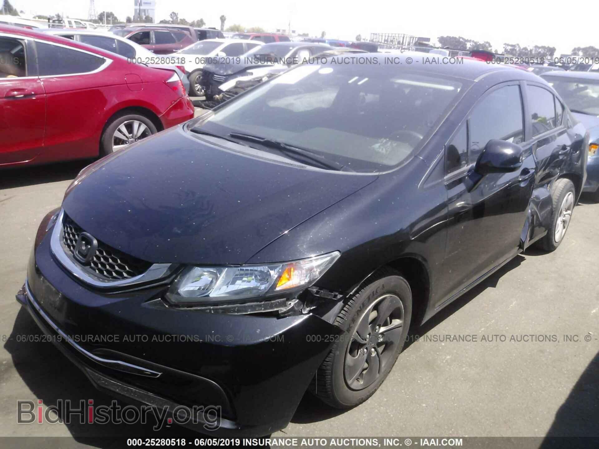 2013 HONDA CIVIC - VIN: 19XFB2F55DE258451 - Фото 2