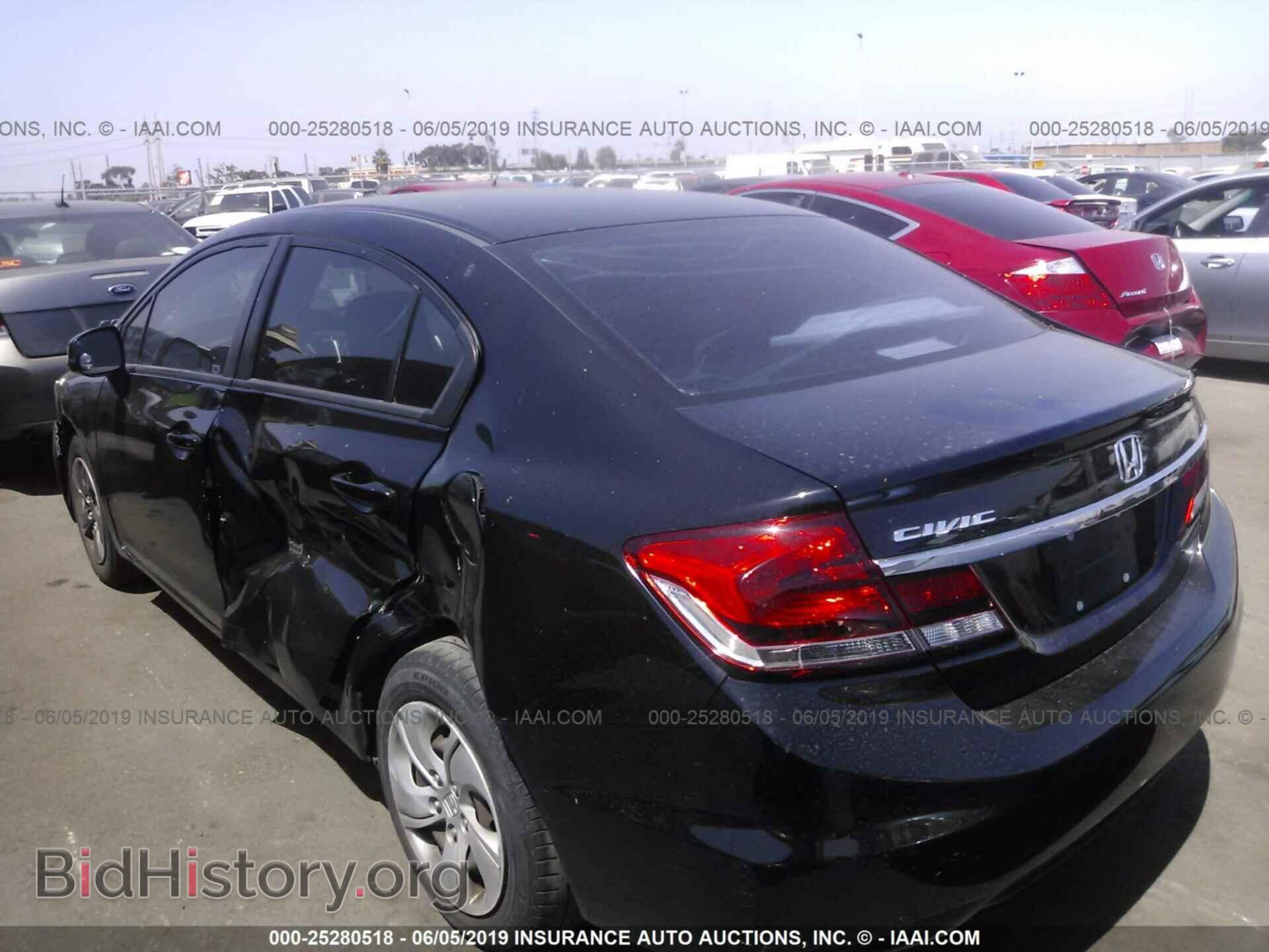 2013 HONDA CIVIC - VIN: 19XFB2F55DE258451 - Фото 3