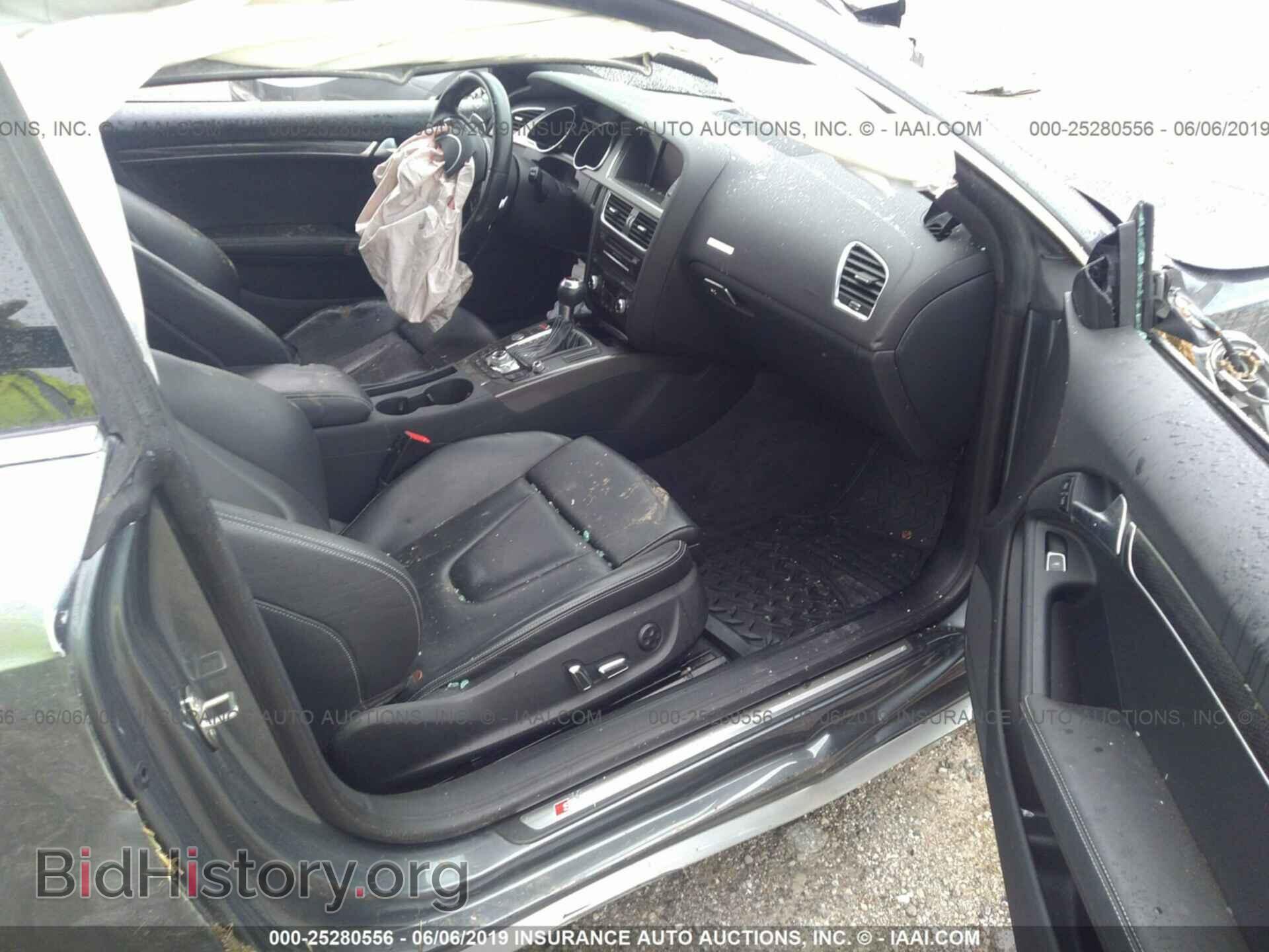2013 AUDI S5 - VIN: WAUCGAFR5DA039992 - Фото 5