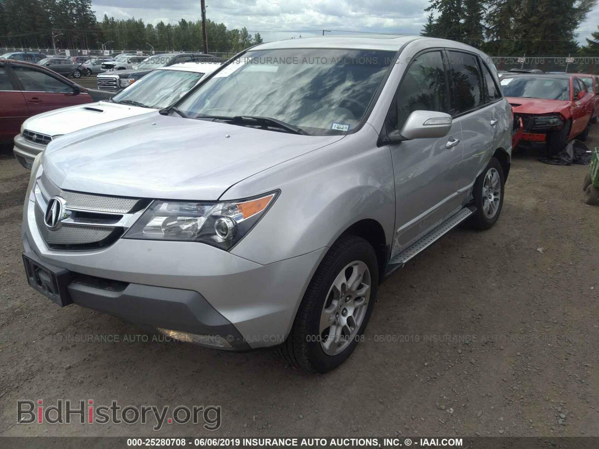 2007 ACURA MDX - VIN: 2HNYD28407H516868 - Фото 2