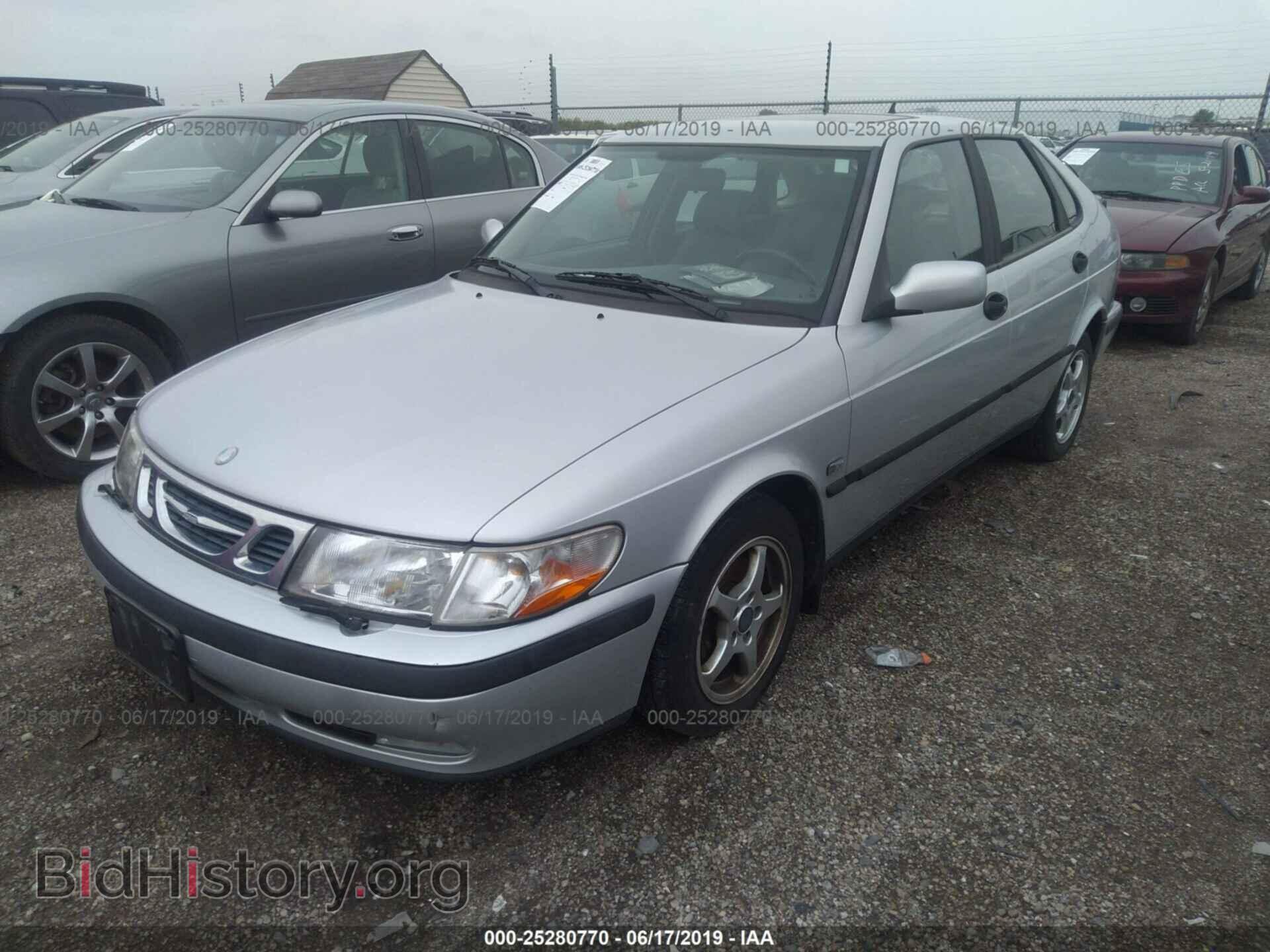 2001 SAAB 9-3 - VIN: YS3DD58H412042022 - Фото 2