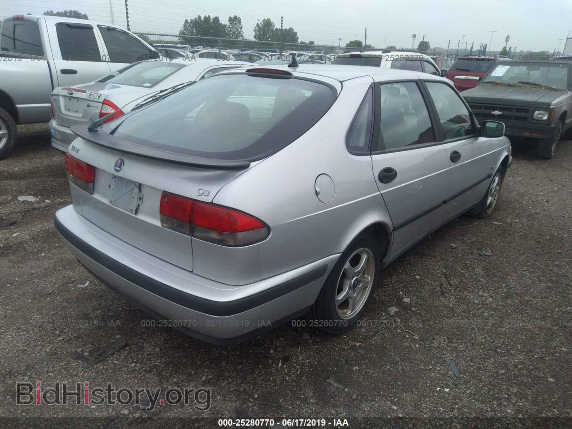 2001 SAAB 9-3 - VIN: YS3DD58H412042022 - Фото 4