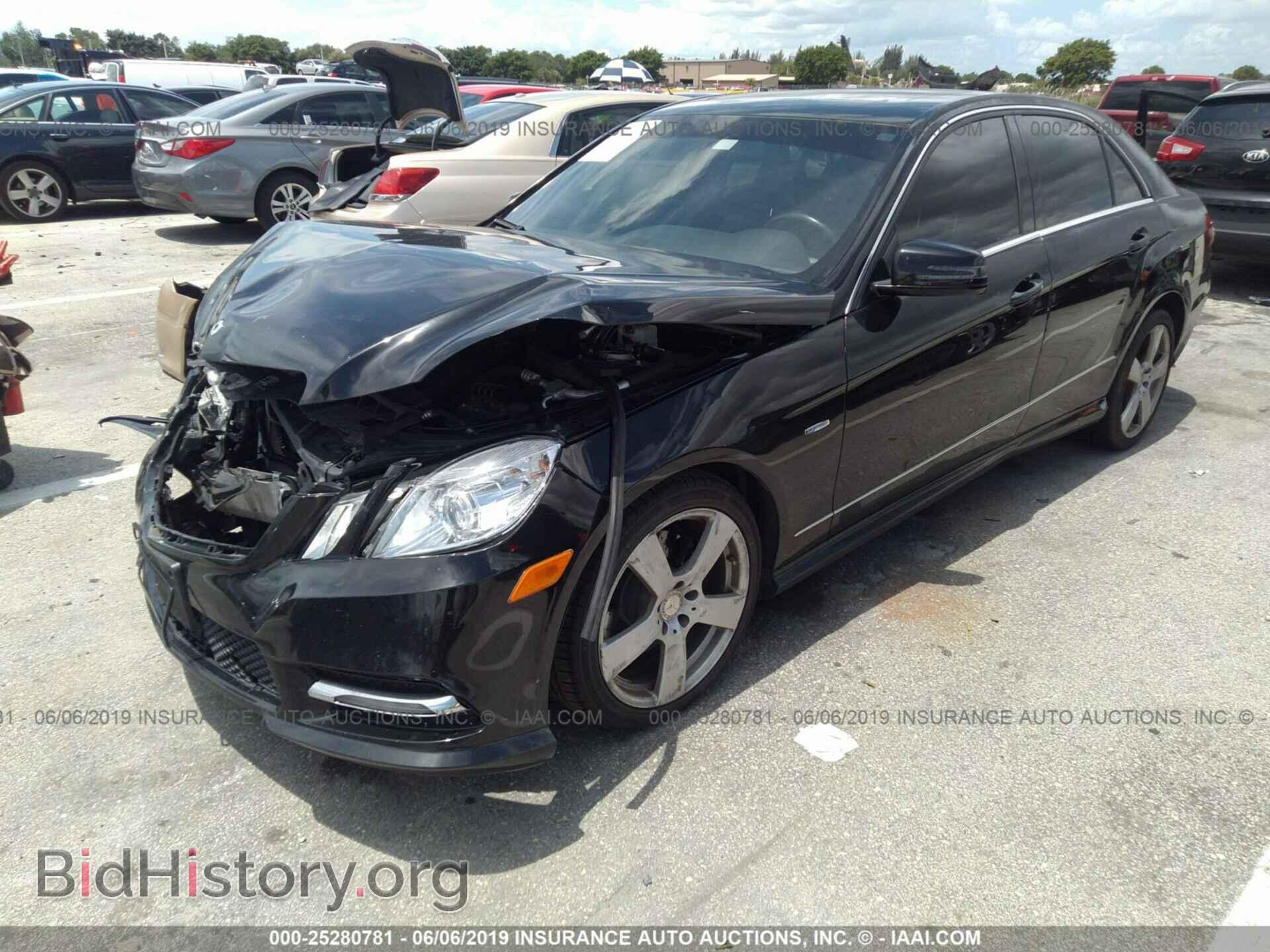 2012 MERCEDES-BENZ E - VIN: WDDHF5KB2CA604036 - Фото 2