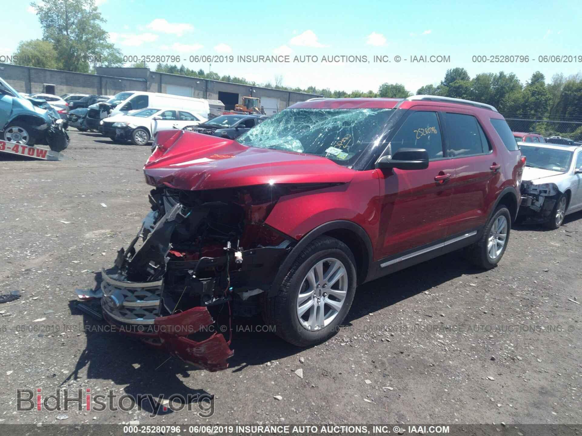 2018 FORD EXPLORER - VIN: 1FM5K8D83JGB83428 - Фото 2