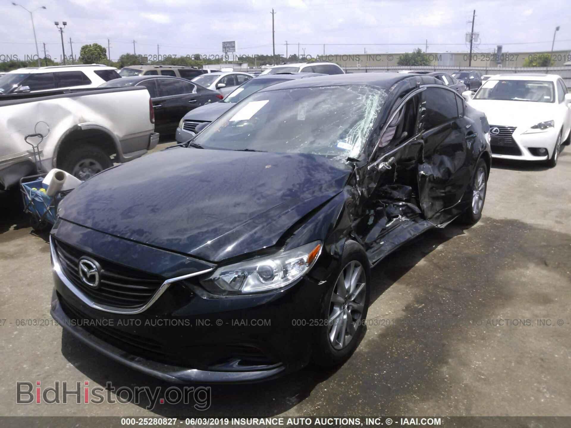 2015 MAZDA 6 - VIN: JM1GJ1U62F1169813 - Фото 2