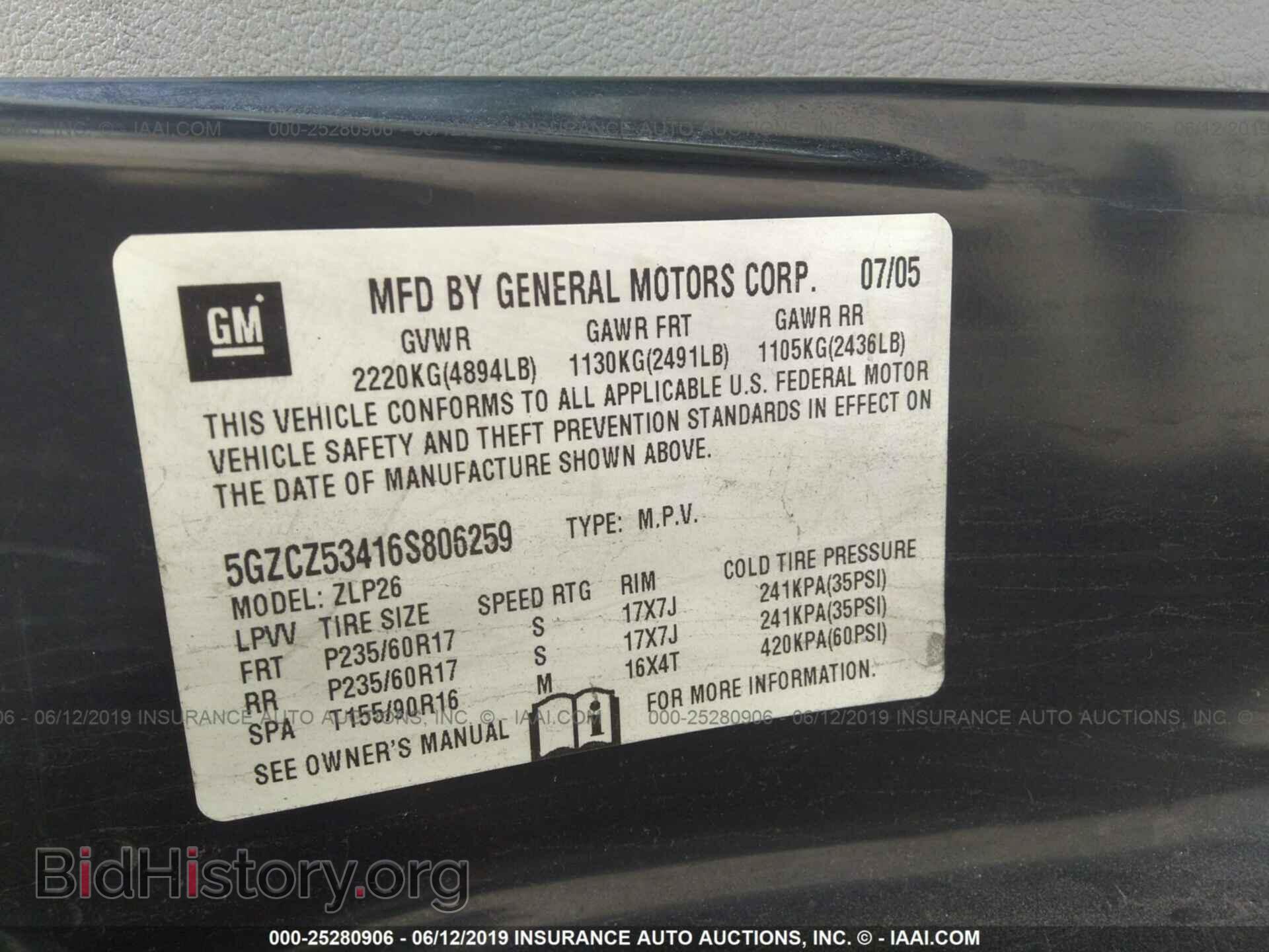 2006 Saturn VUE - VIN: 5GZCZ53416S806259 - Фото 9