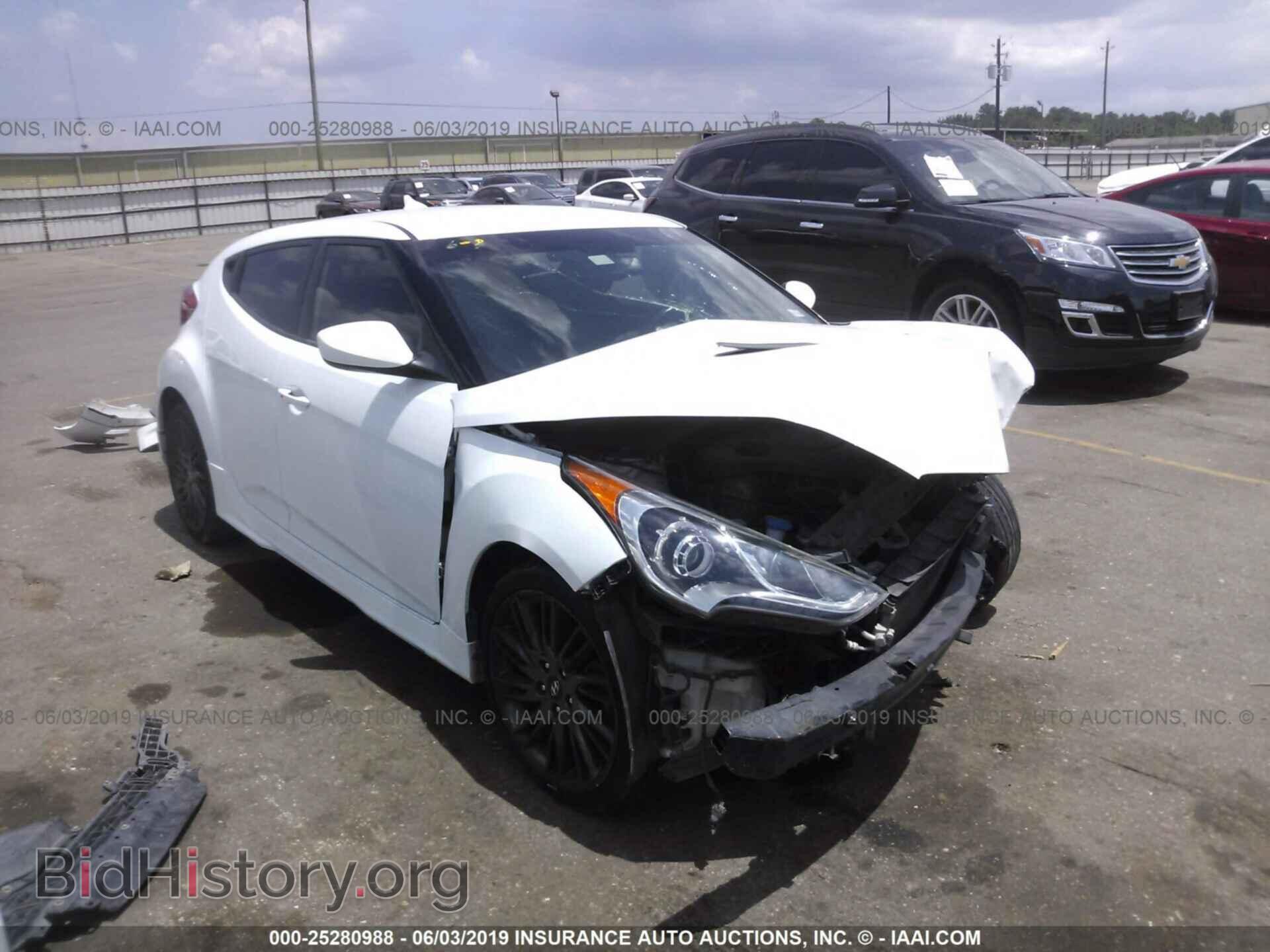 Photo KMHTC6ADXDU140687 - HYUNDAI VELOSTER 2013
