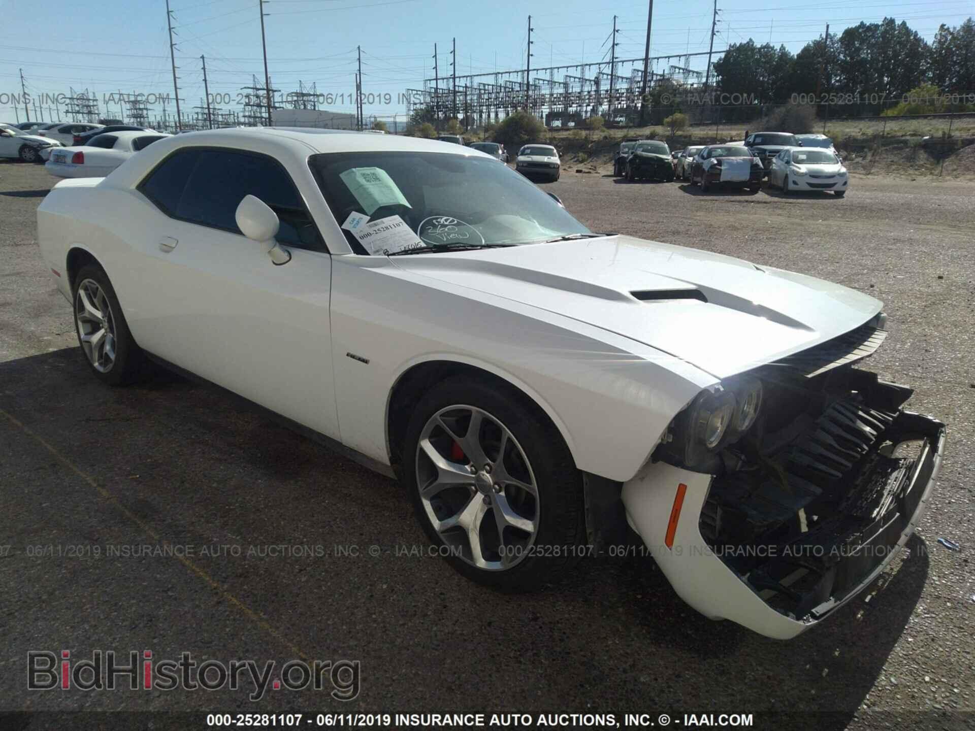 Photo 2C3CDZBT7FH775143 - DODGE CHALLENGER 2015