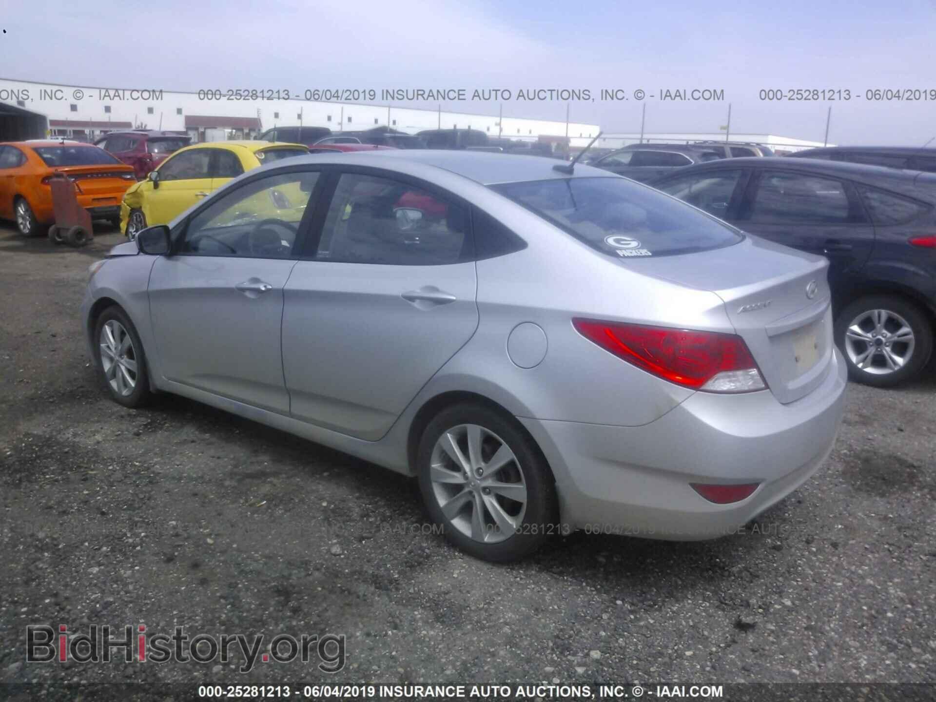 2013 HYUNDAI ACCENT - VIN: KMHCU4AE4DU378657 - Фото 3