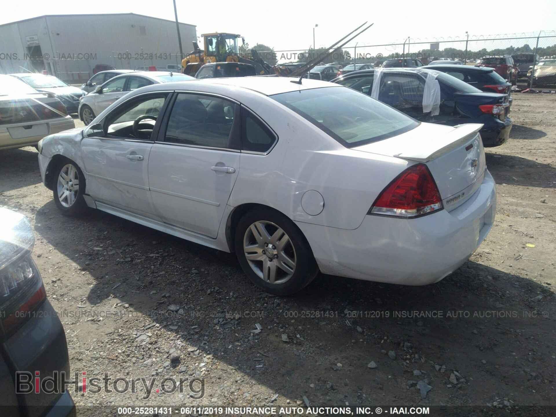 2012 CHEVROLET IMPALA - VIN: 2G1WG5E36C1199613 - Фото 3