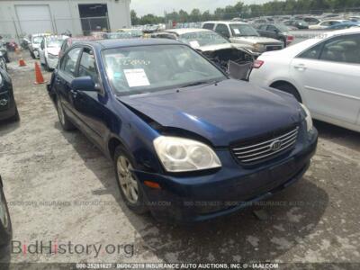 2008 Kia OPTIMA LX/EX, blue — VIN KNAGE124185242362, IAAI