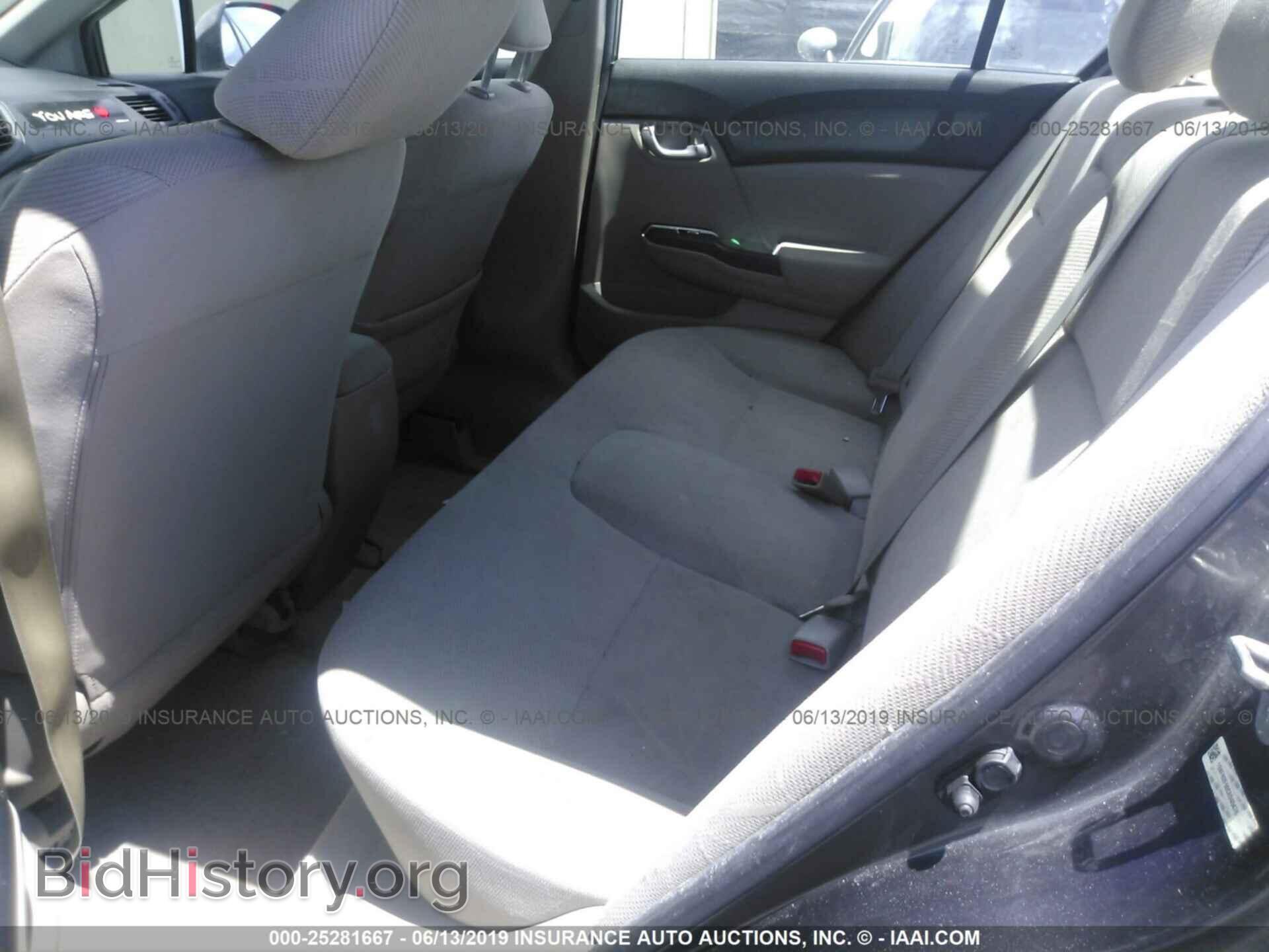 2012 HONDA CIVIC - VIN: 19XFB2F50CE043476 - Фото 8