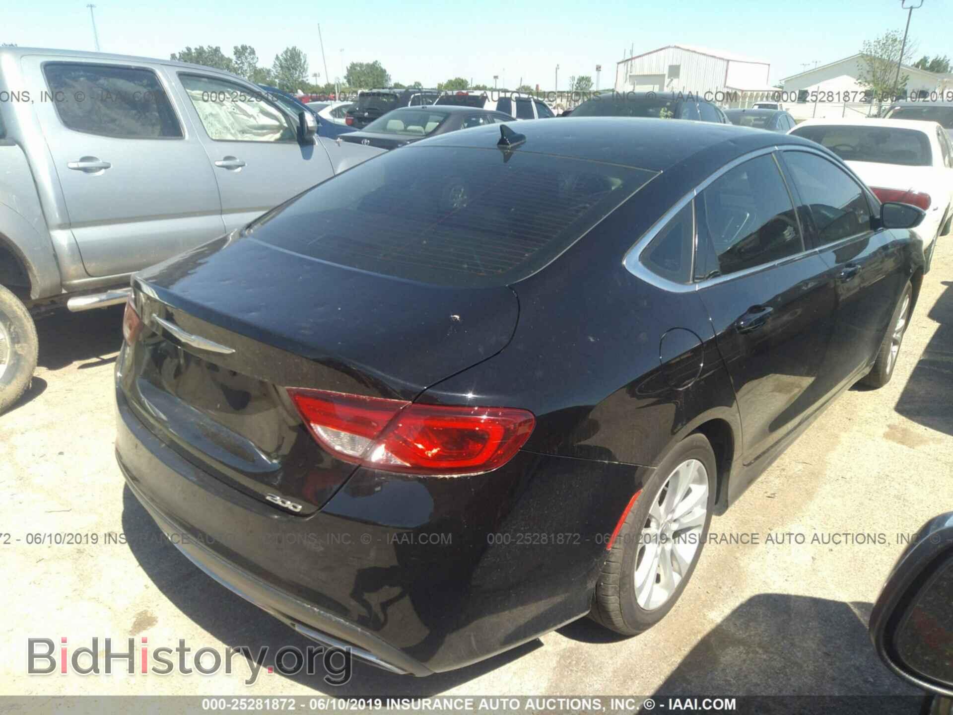 2016 CHRYSLER 200 - VIN: 1C3CCCAG8GN111463 - Photo 4