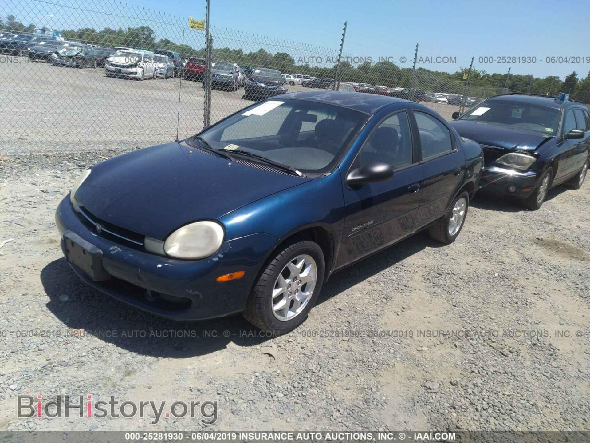 2000 Dodge Neon - VIN: 1B3ES46C5YD712194 - Photo 2