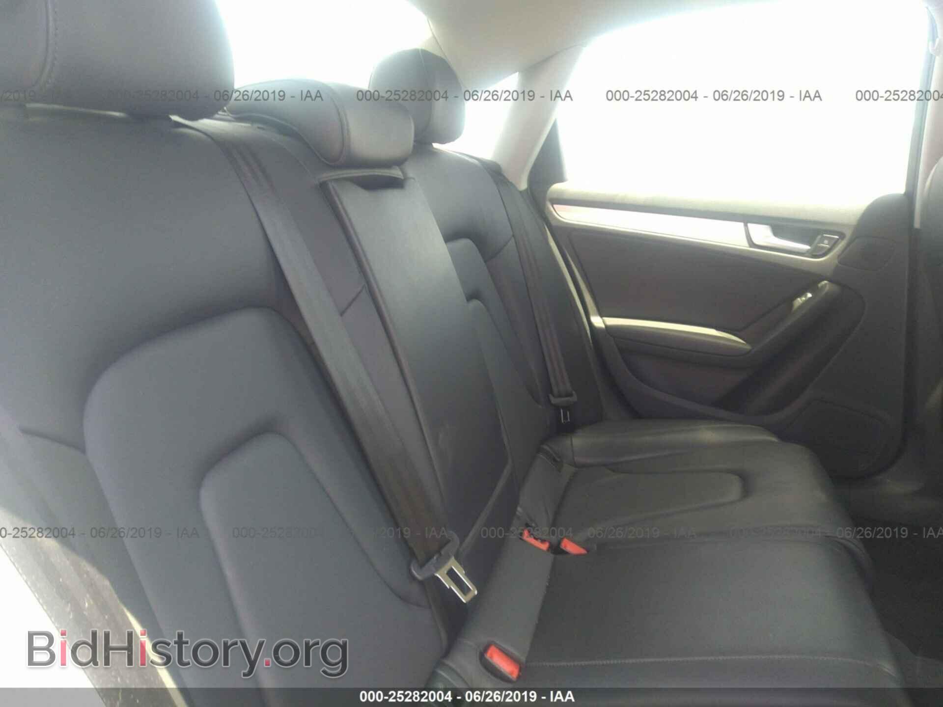 2013 AUDI A4 - VIN: WAUAFAFL3DN017486 - Фото 8
