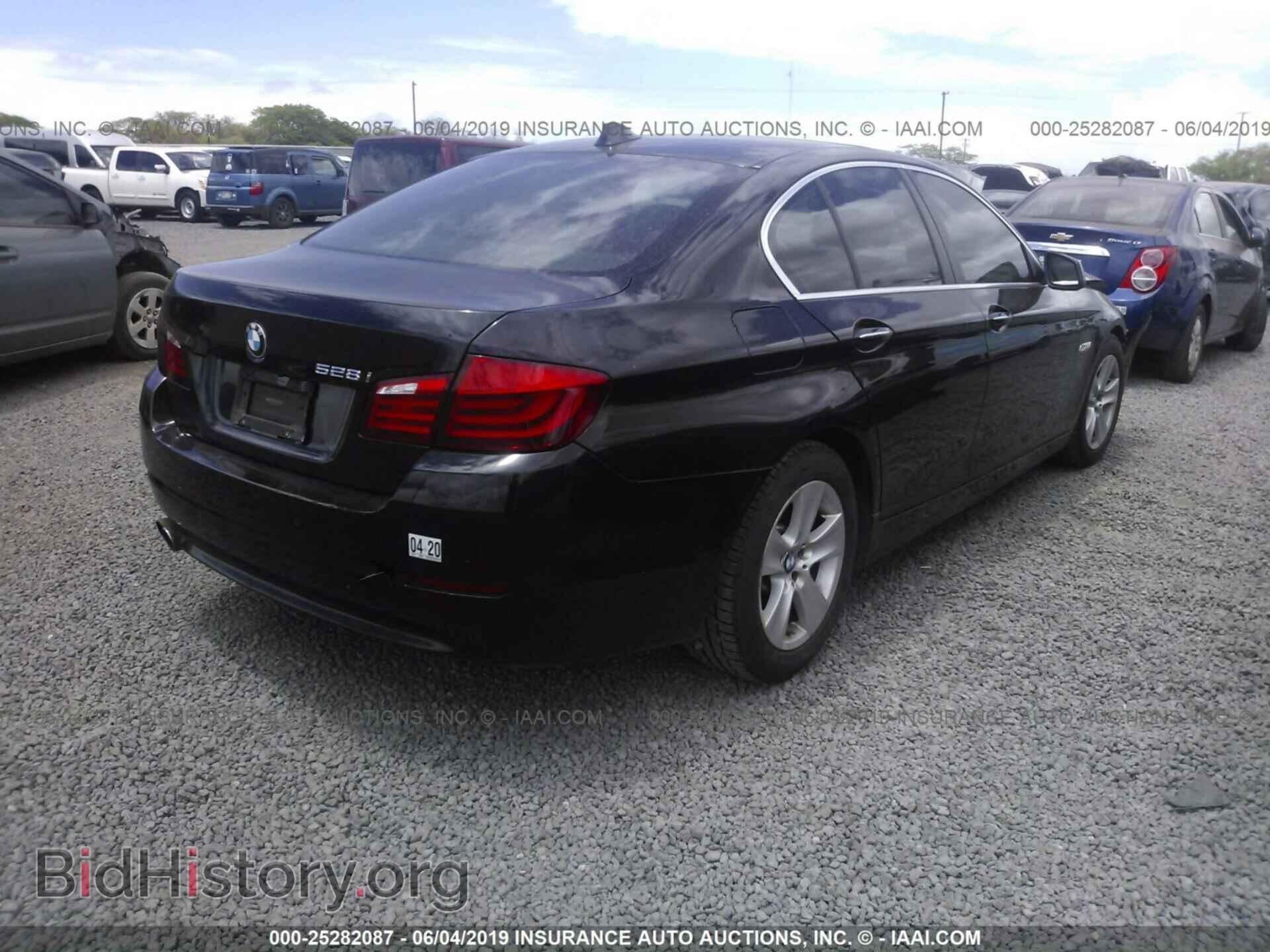 2012 BMW 528 - VIN: WBAXG5C56CDX02154 - Фото 4