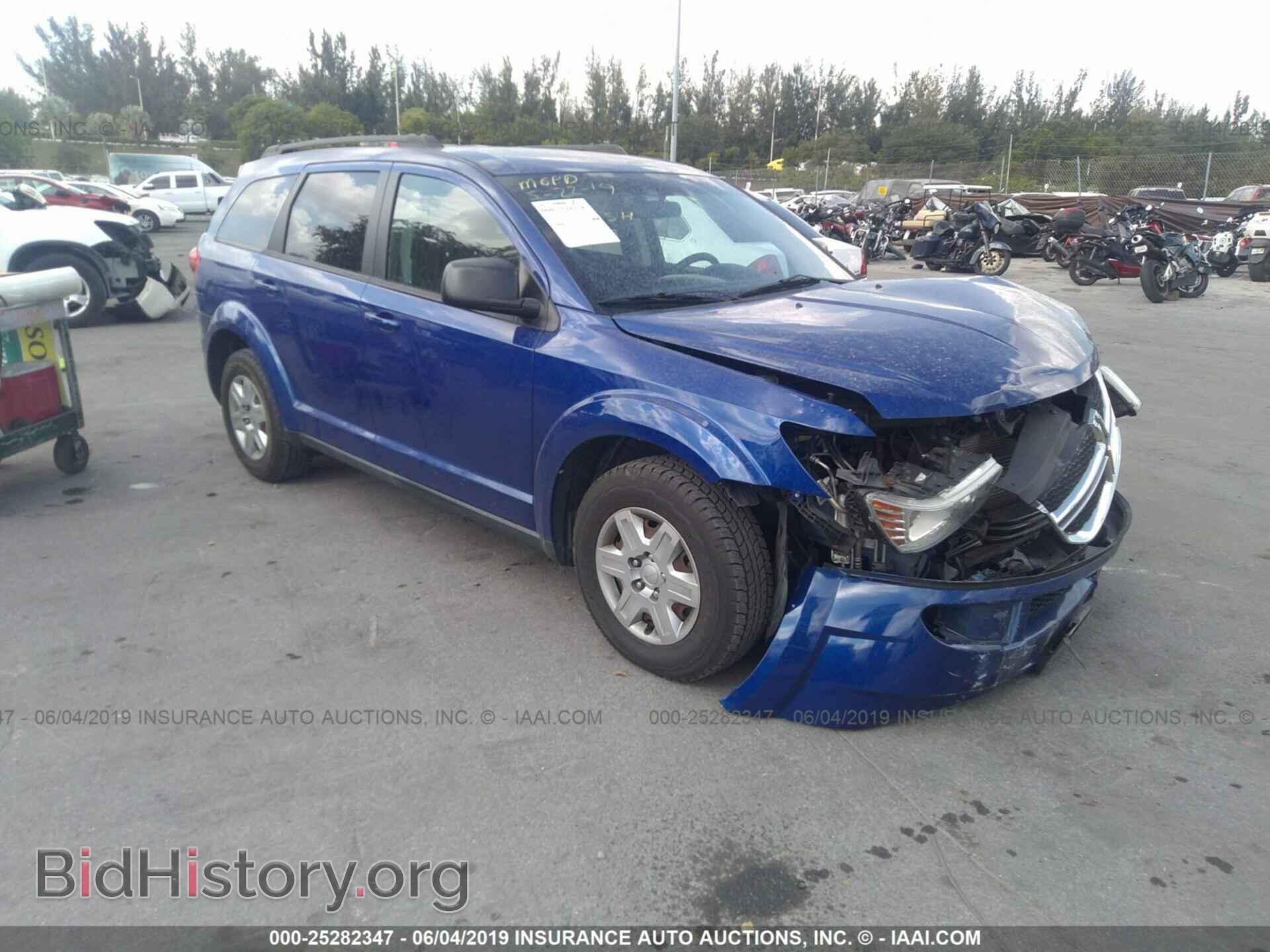Фотография 3C4PDCAB9CT362548 - DODGE JOURNEY 2012