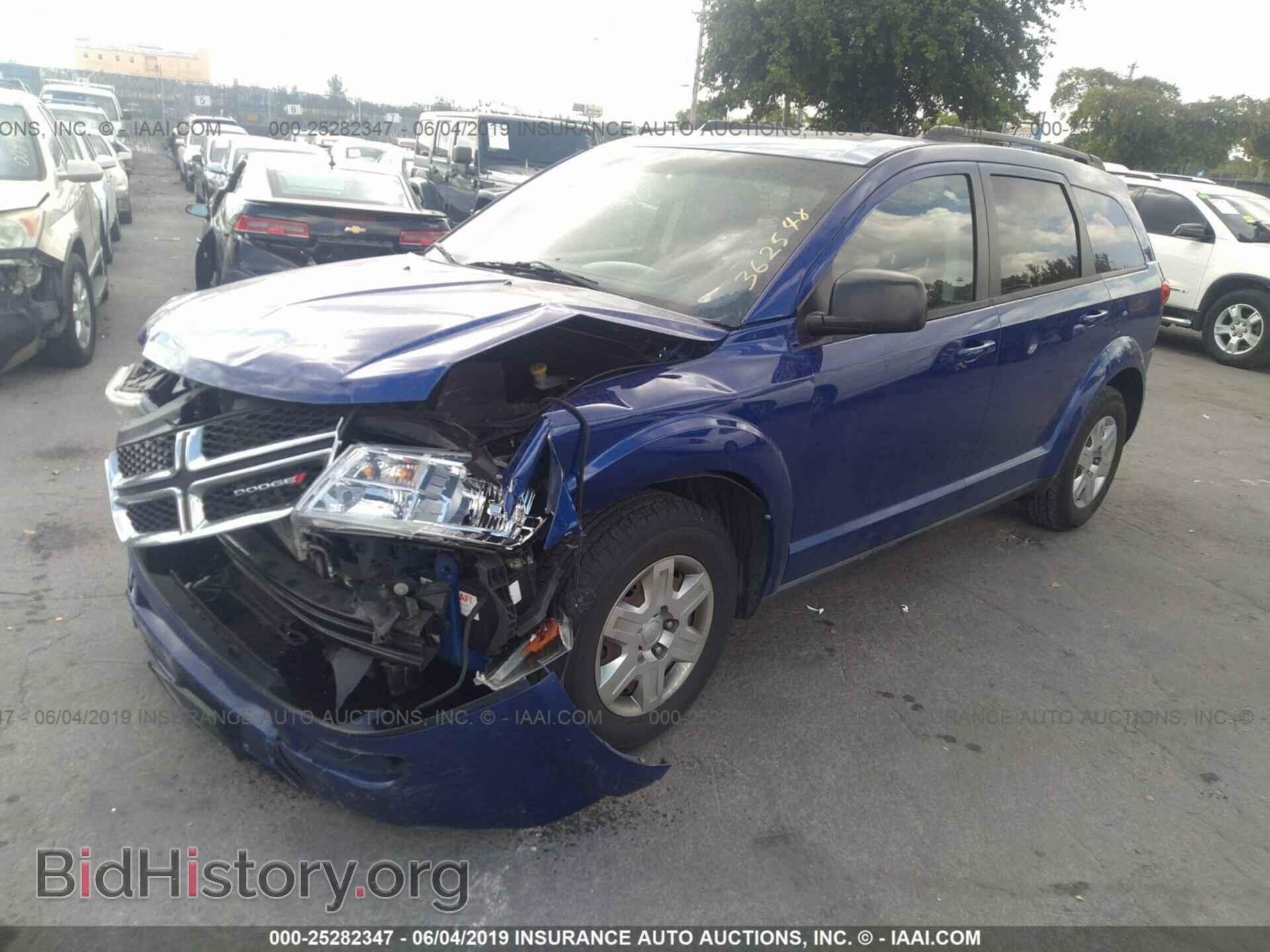 2012 DODGE JOURNEY - VIN: 3C4PDCAB9CT362548 - Photo 2